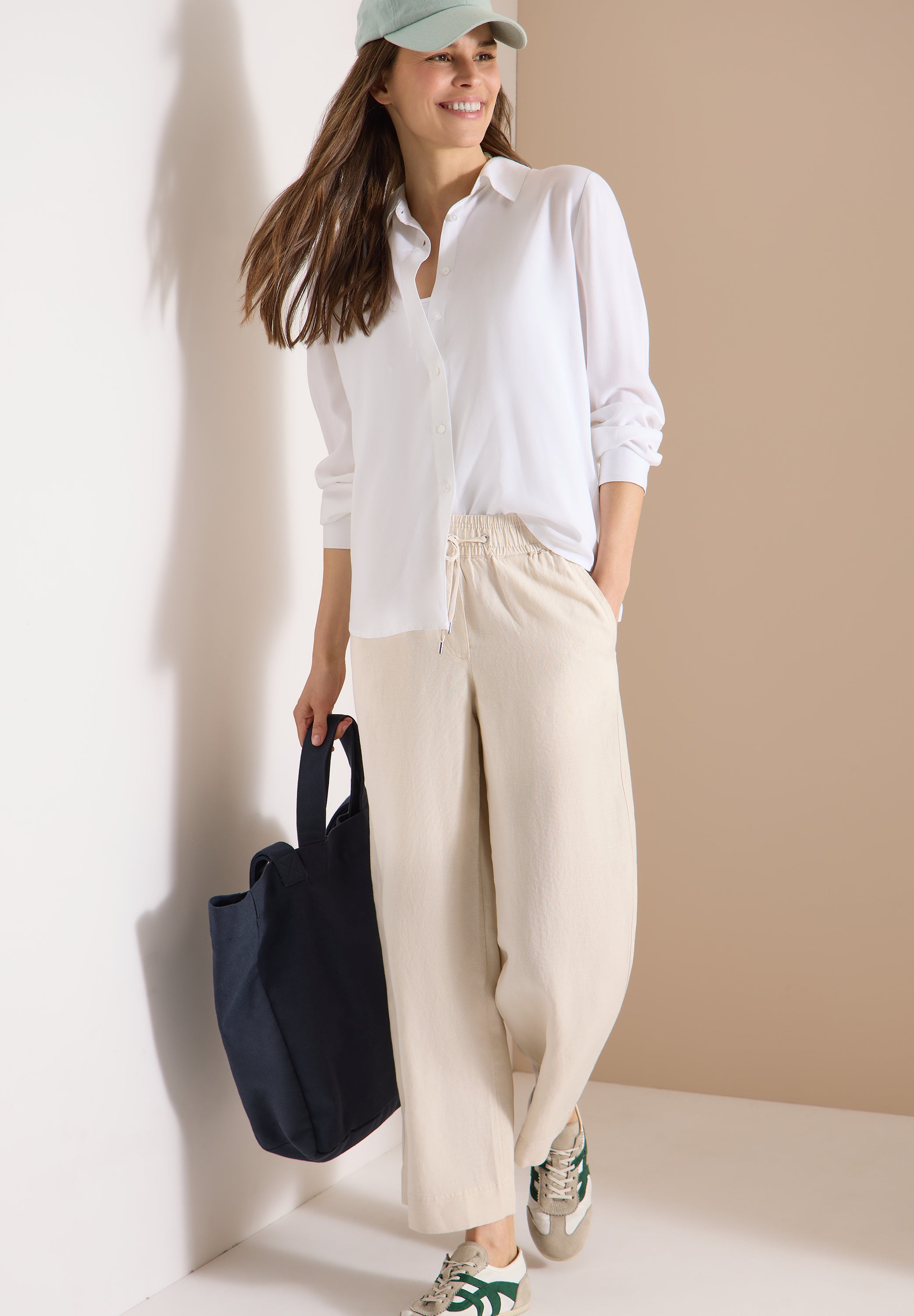 Cecil Damen Hosen  Macadamia