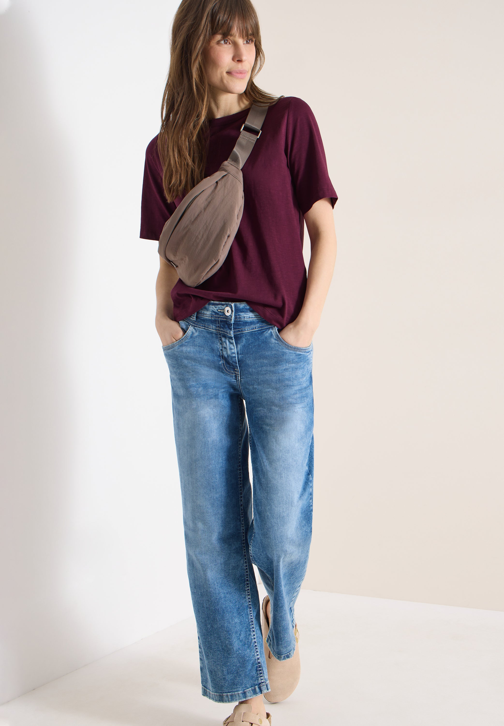 Cecil Damen T-Shirts  Sweet Gra