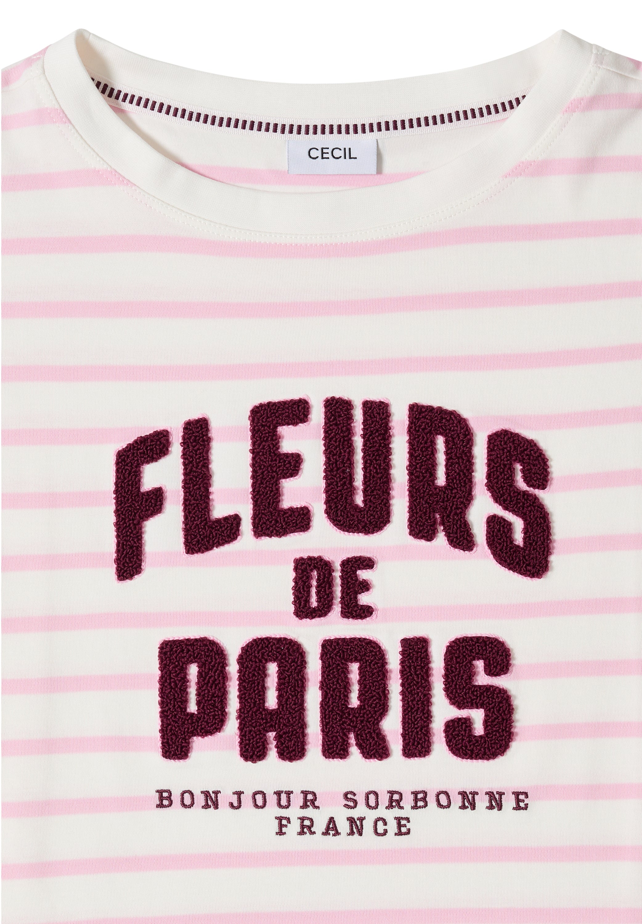 Cecil Damen T-Shirts Light Blu