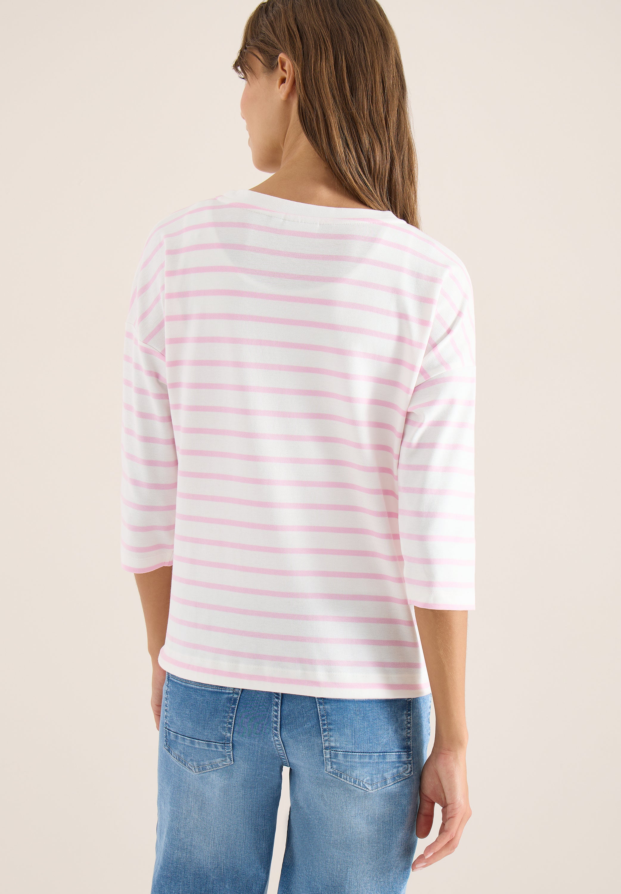 Cecil Damen T-Shirts  Light Blu