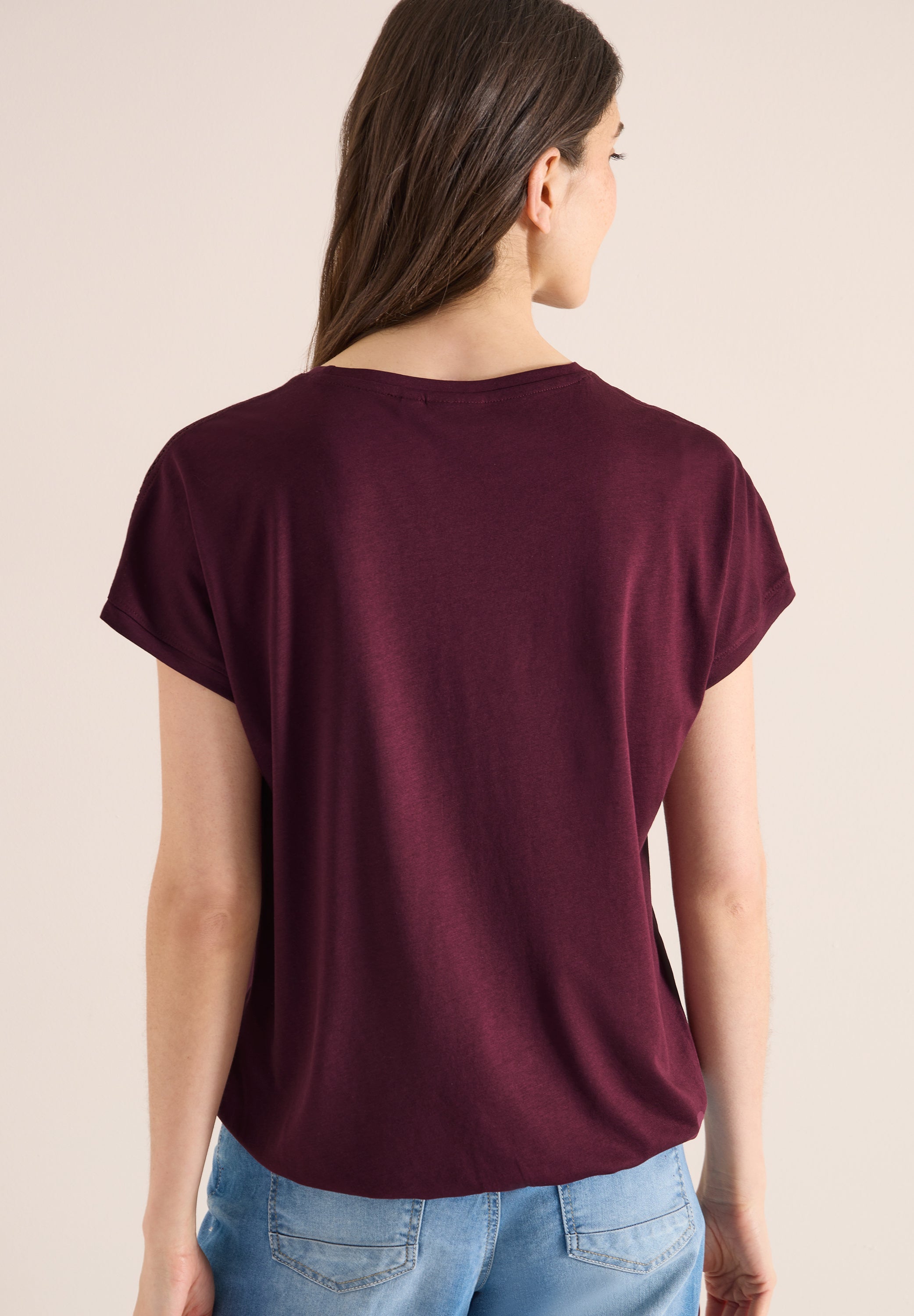 Cecil Damen T-Shirts Sweet Gra