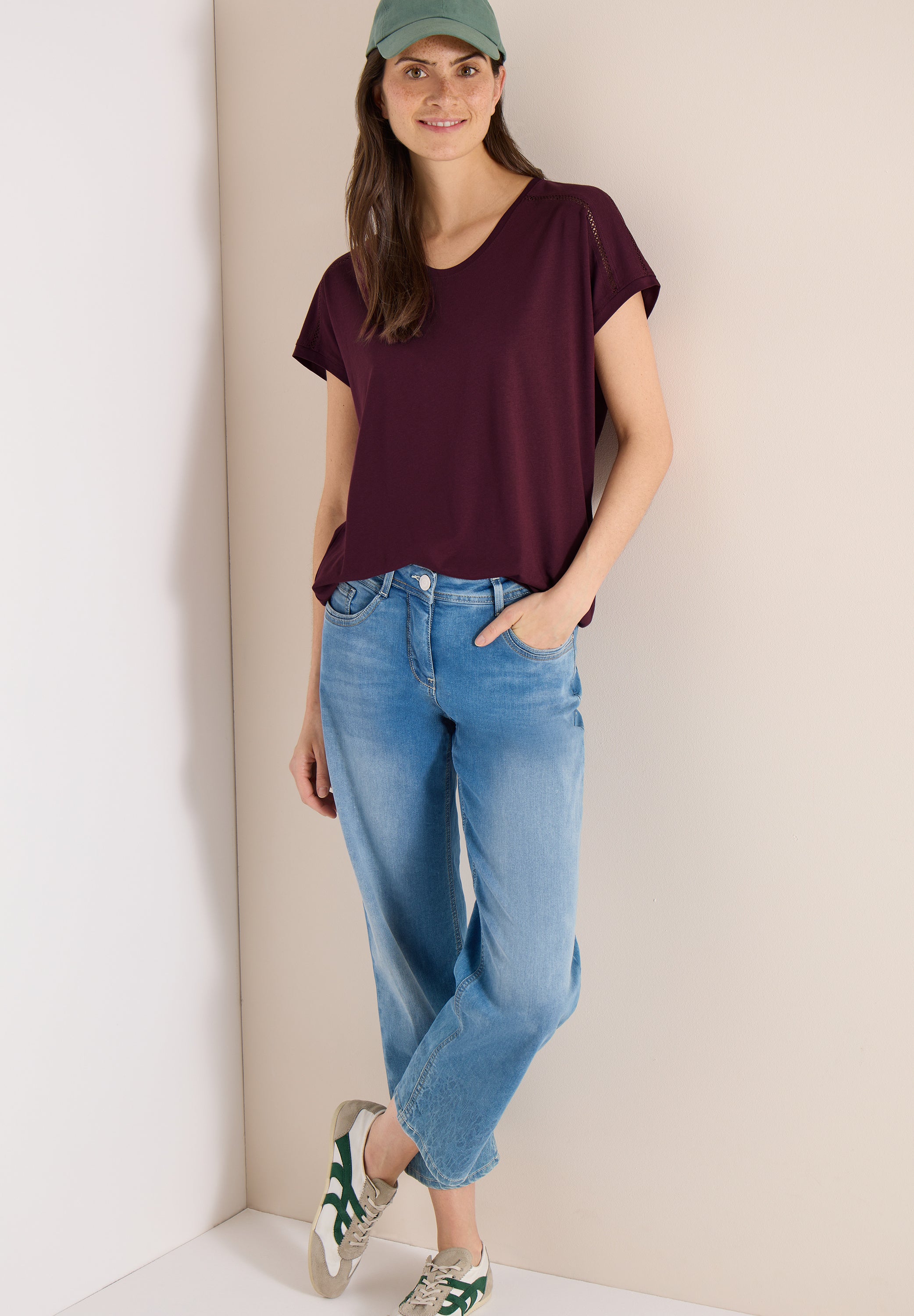 Cecil Damen T-Shirts  Sweet Gra