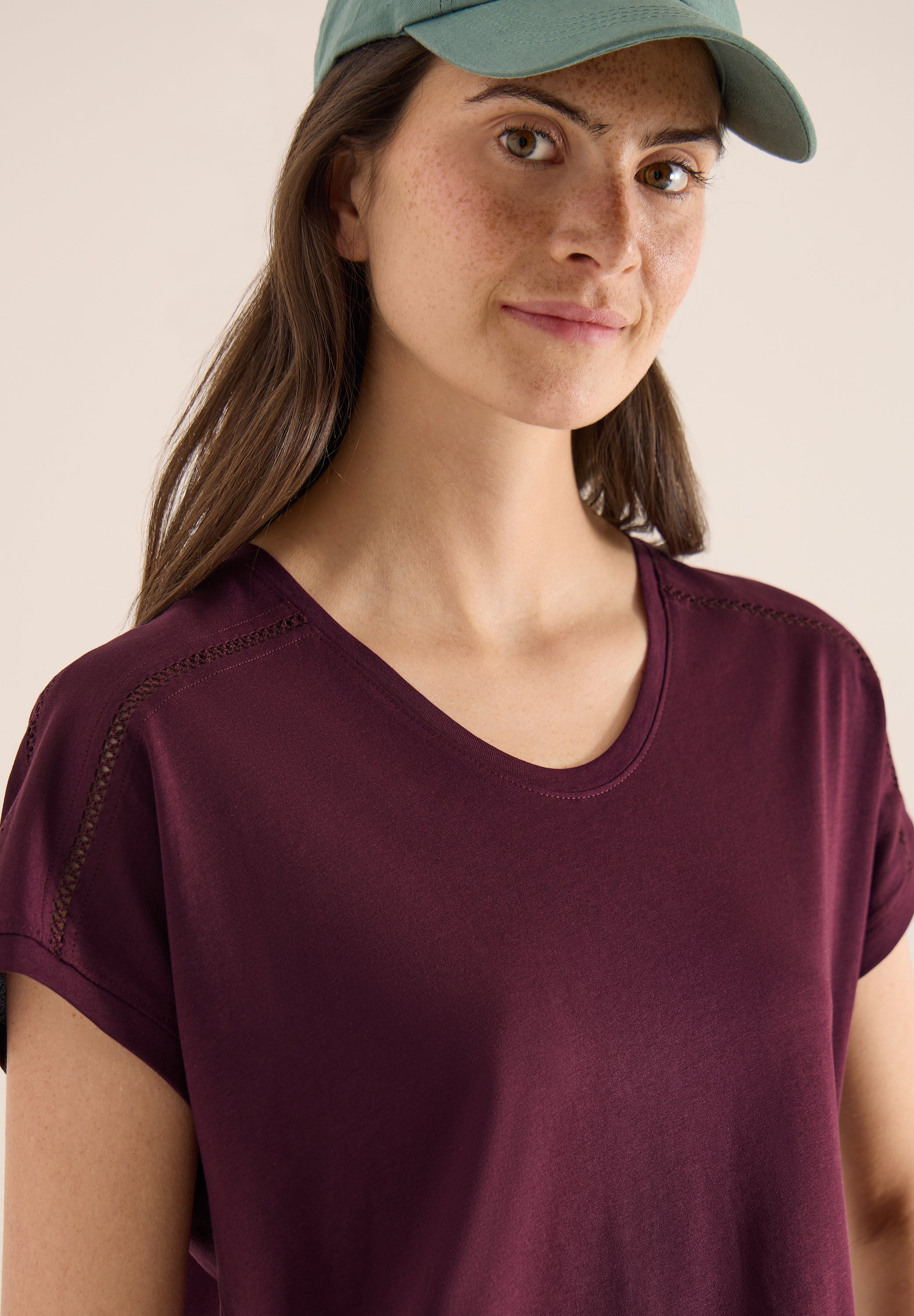 Cecil Damen T-Shirts  Sweet Gra