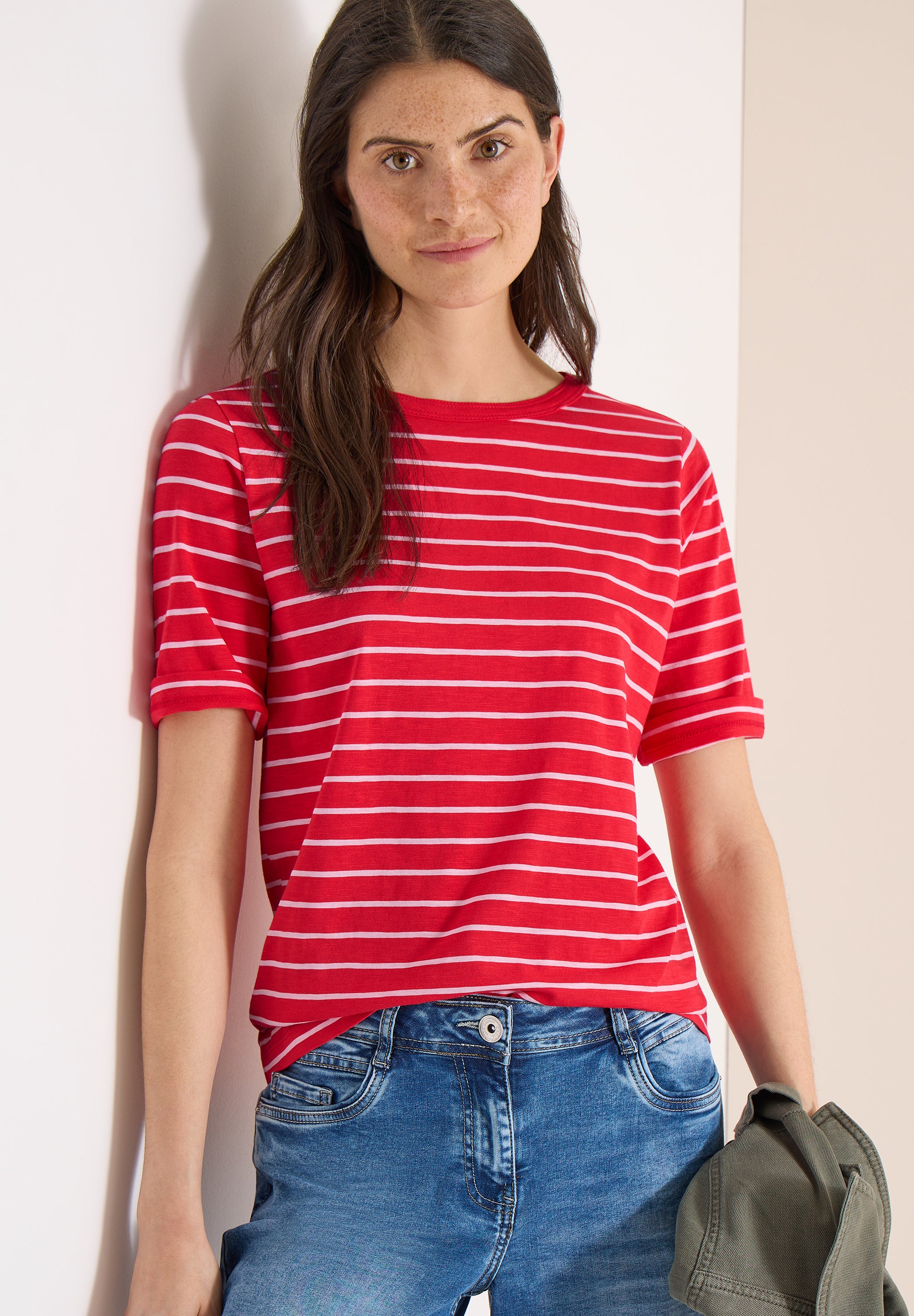 Cecil Damen T-Shirts Glazed Ap