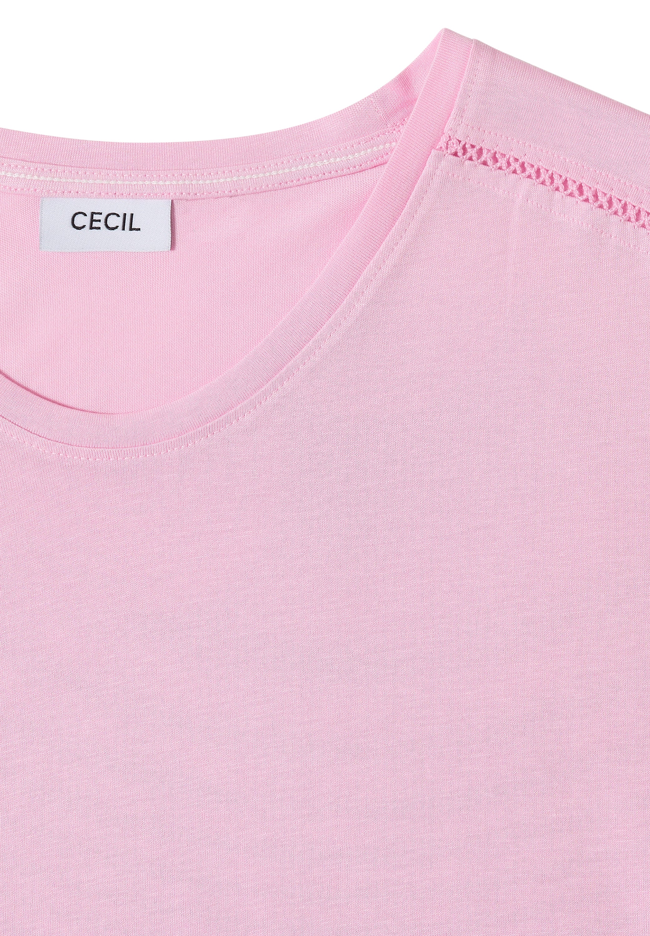 Cecil Damen T-Shirts Light Blu