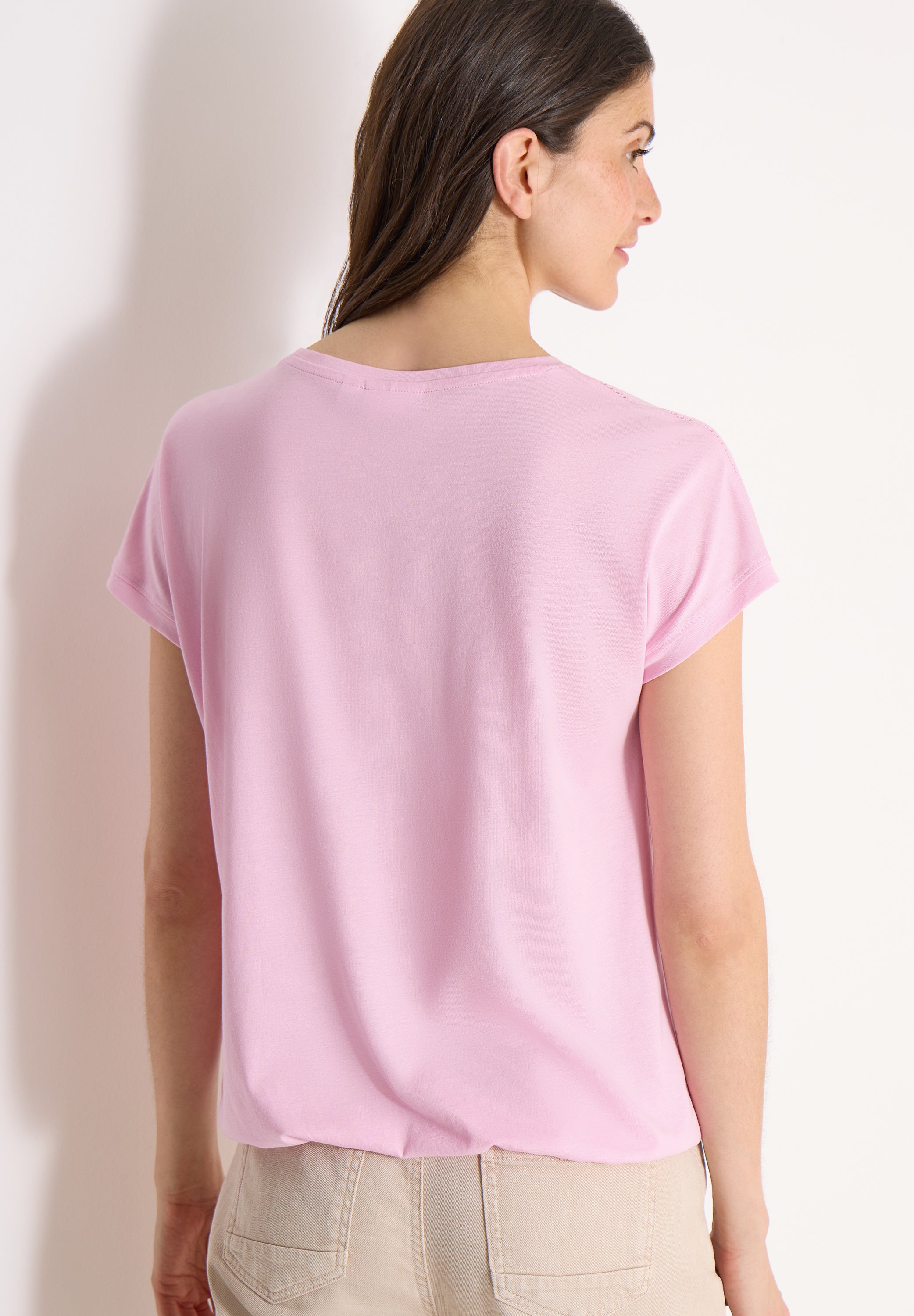 Cecil Damen T-Shirts  Light Blu