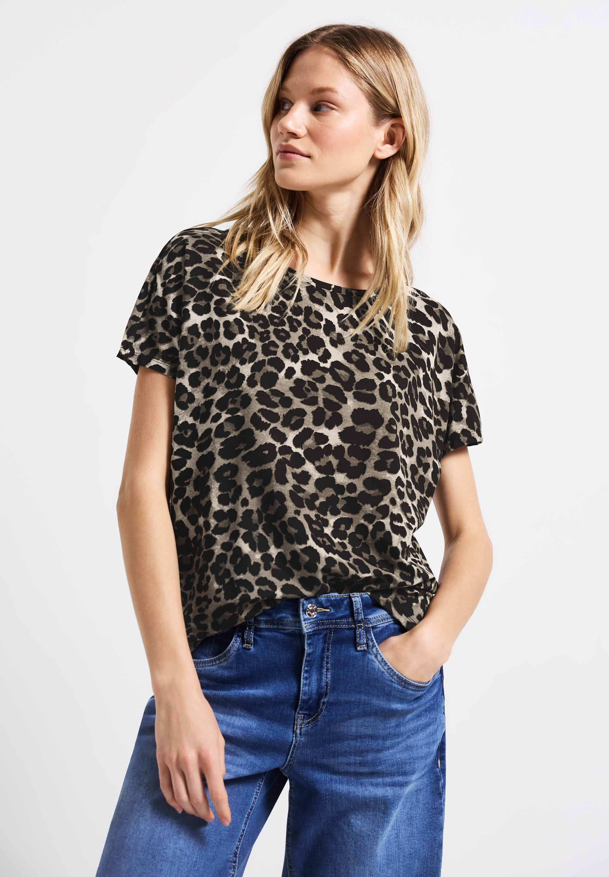 Street One Damen T-Shirts Black
