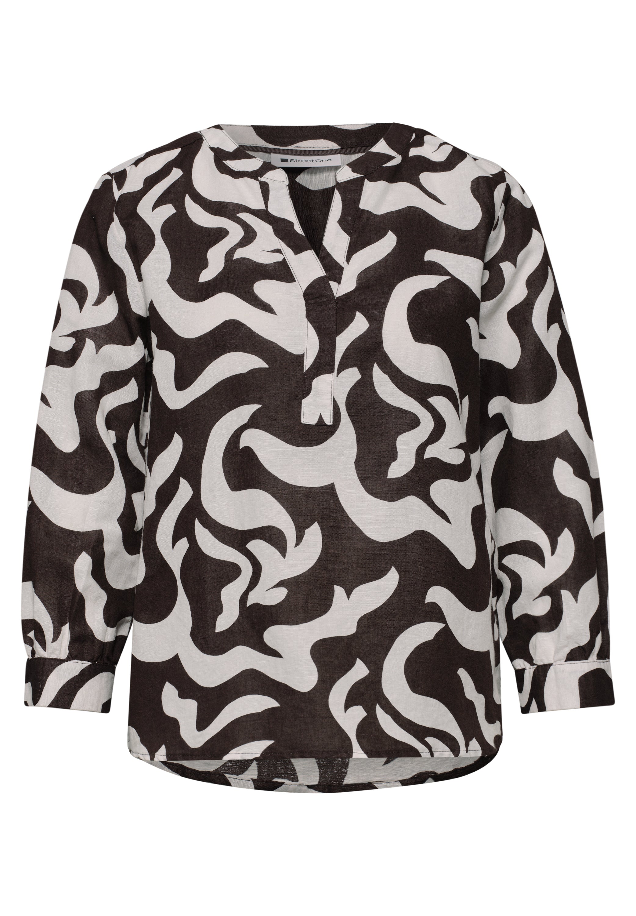 Street One Damen Blusen  Espresso