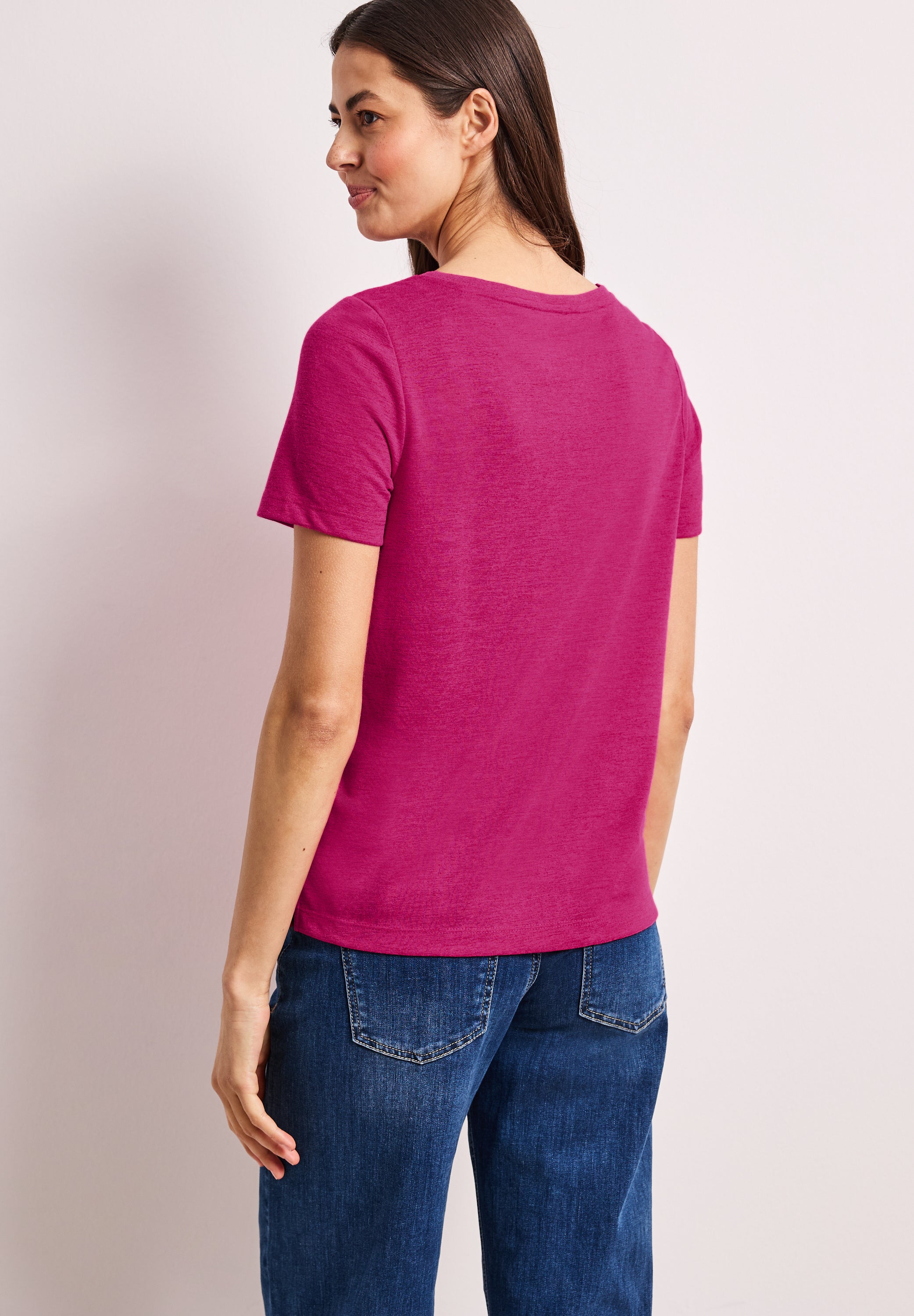 Street One Damen T-Shirts  Magenta D
