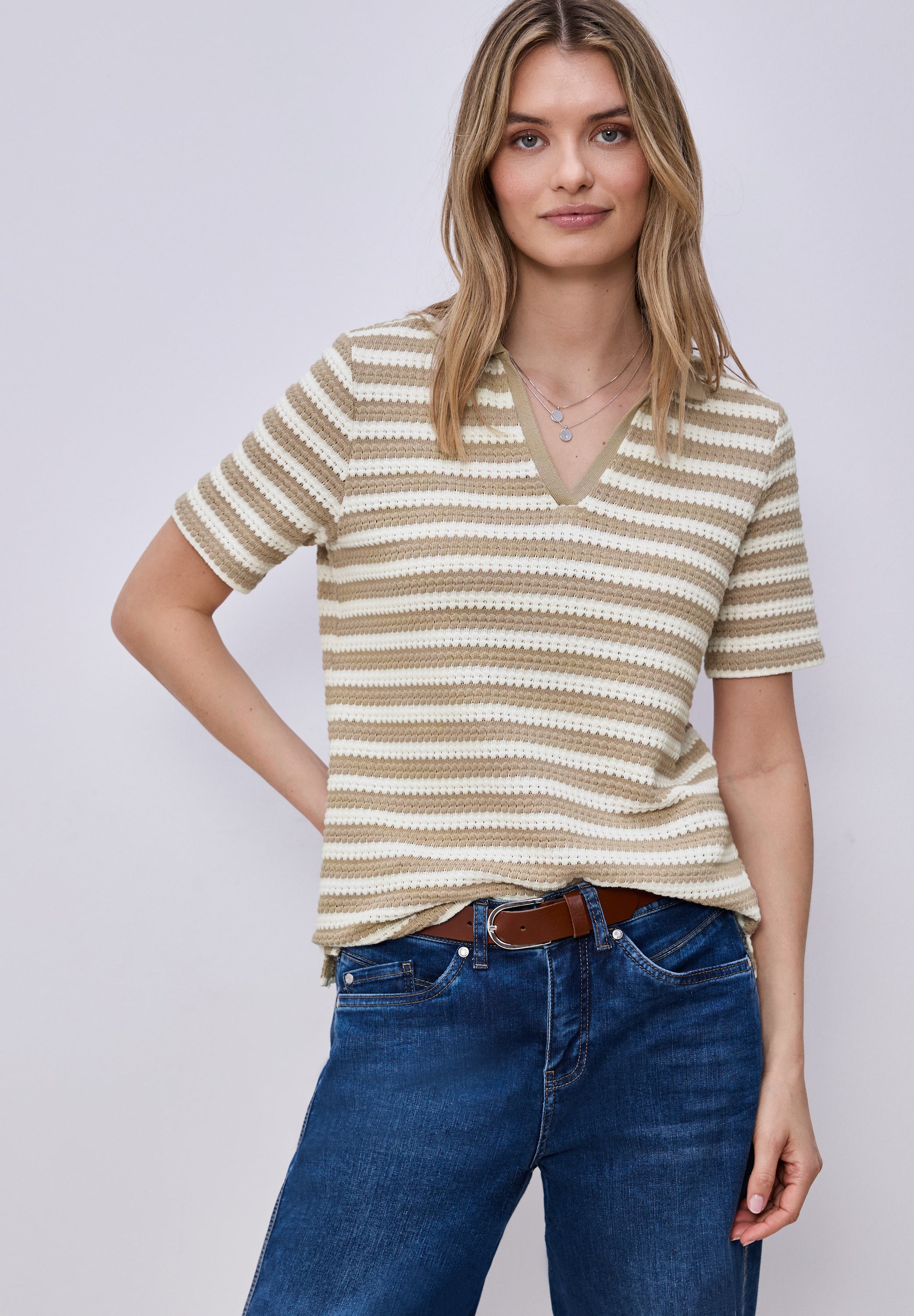 Street One Damen T-Shirts  Safari Be