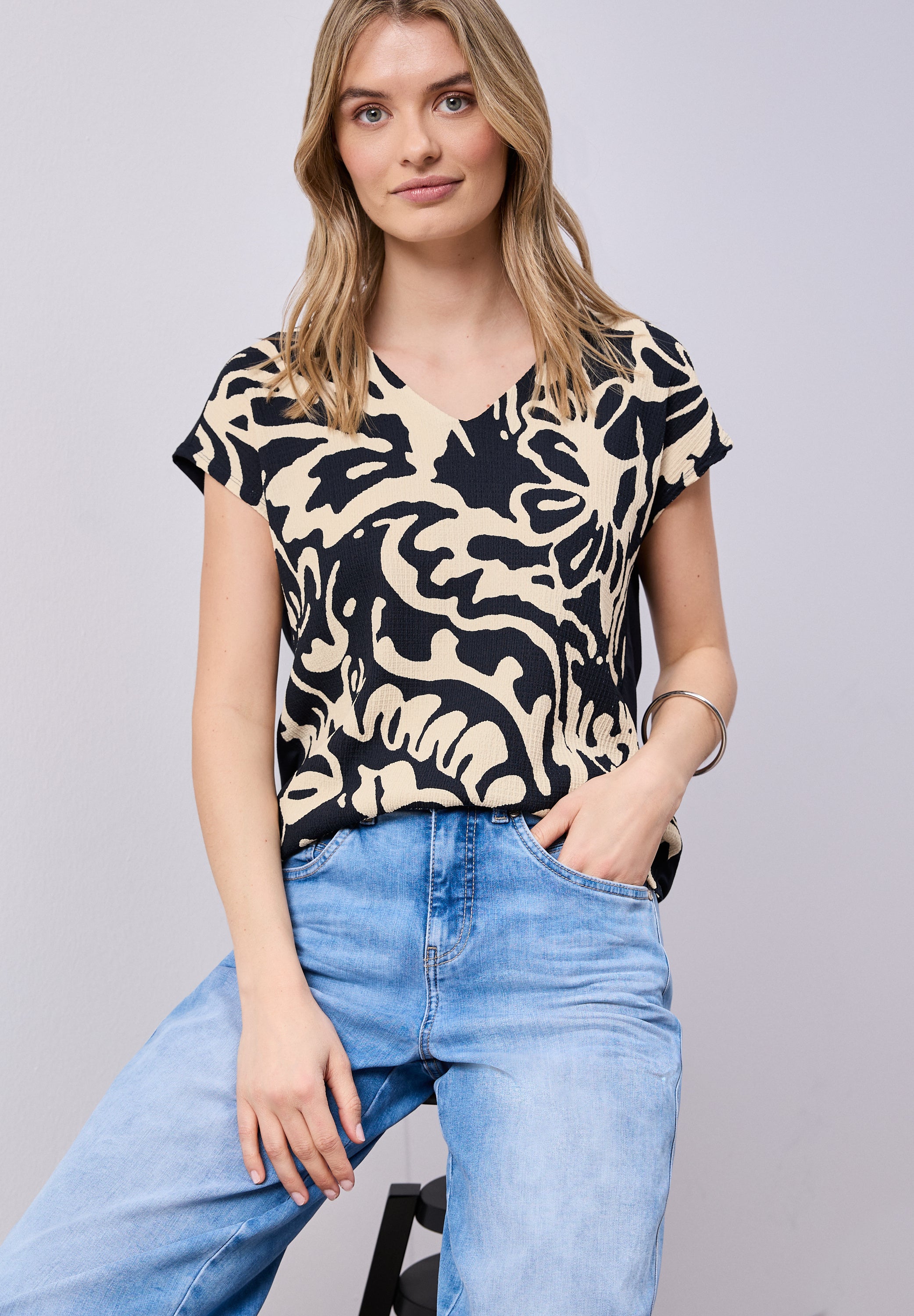Street One Damen T-Shirts  Shadowed