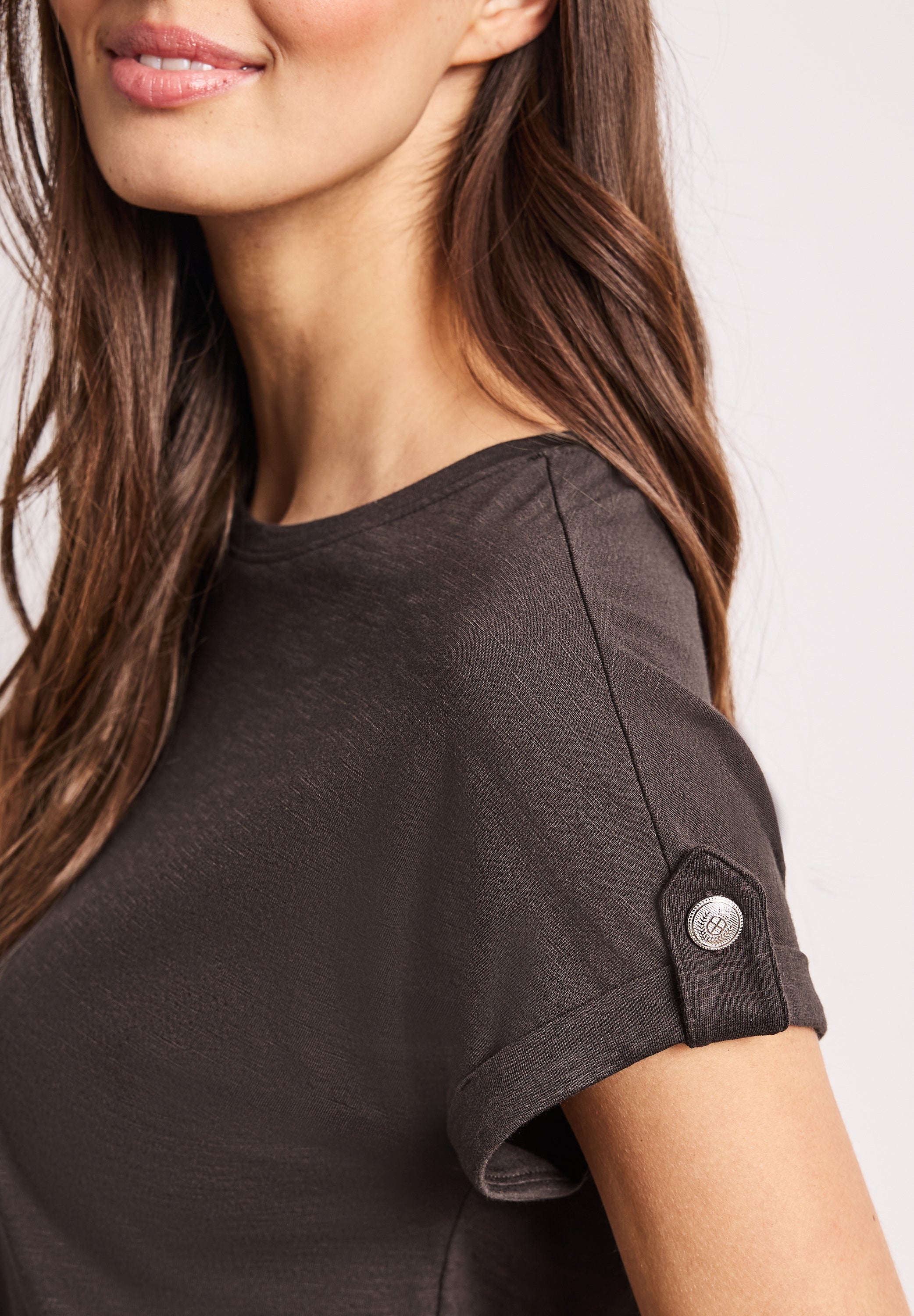 Street One Damen T-Shirts  Espresso