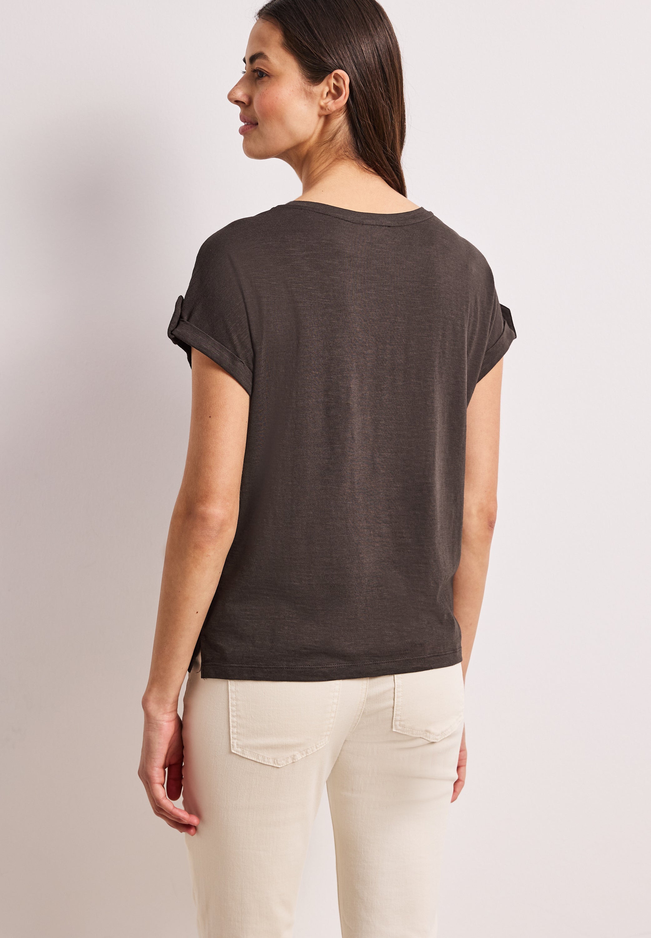 Street One Damen T-Shirts  Espresso