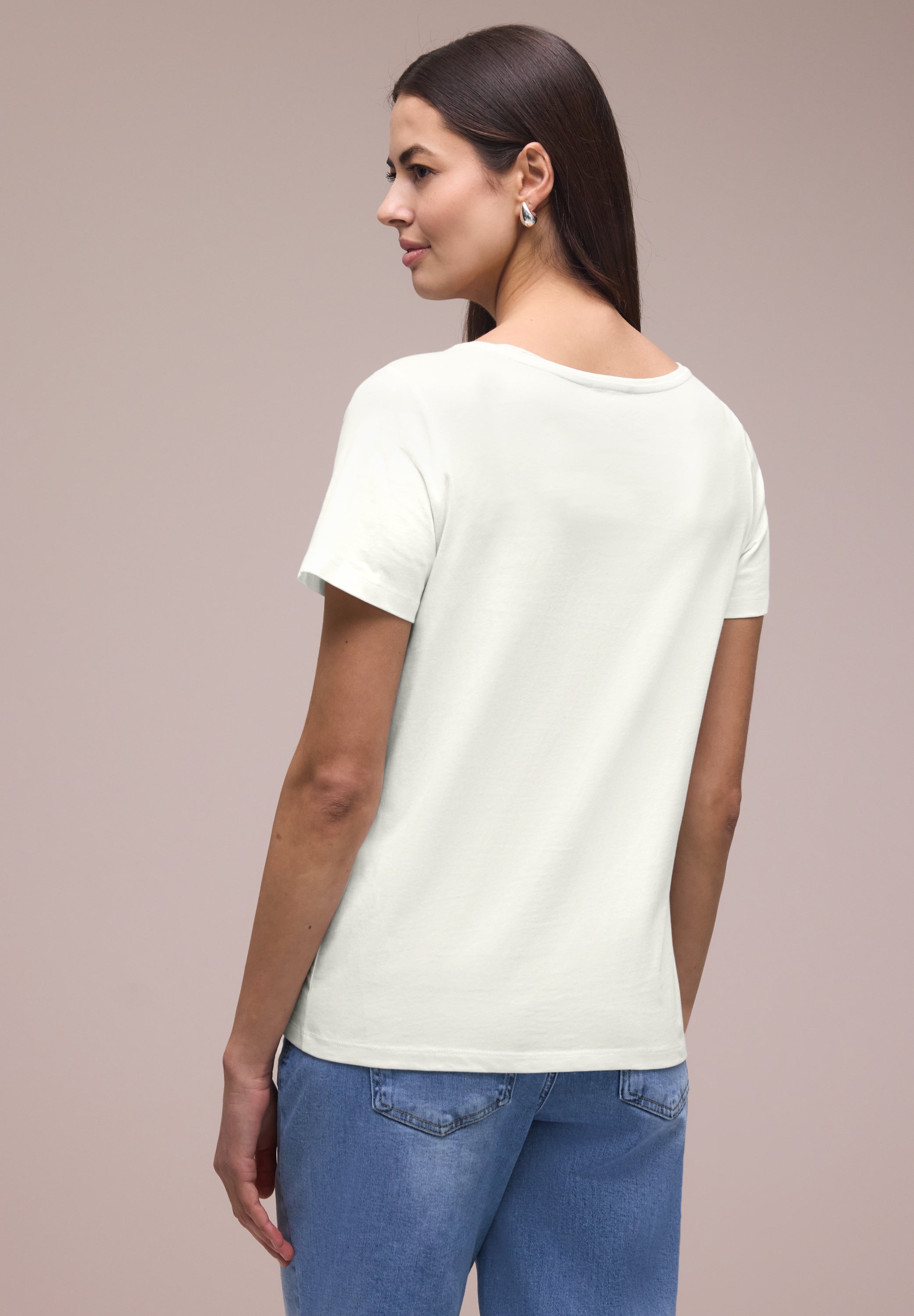 Street One Damen T-Shirts Off White