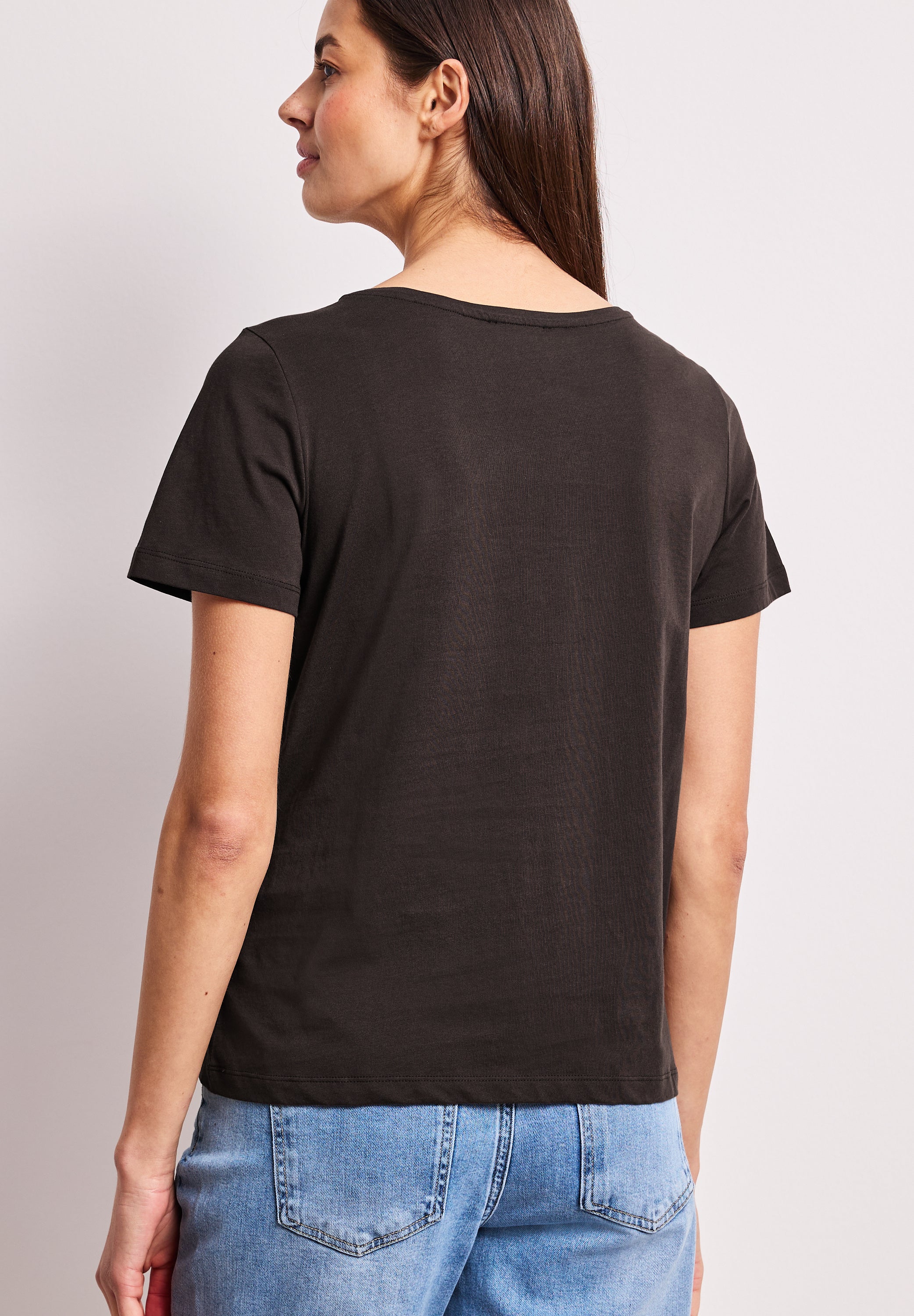 Street One Damen T-Shirts Espresso