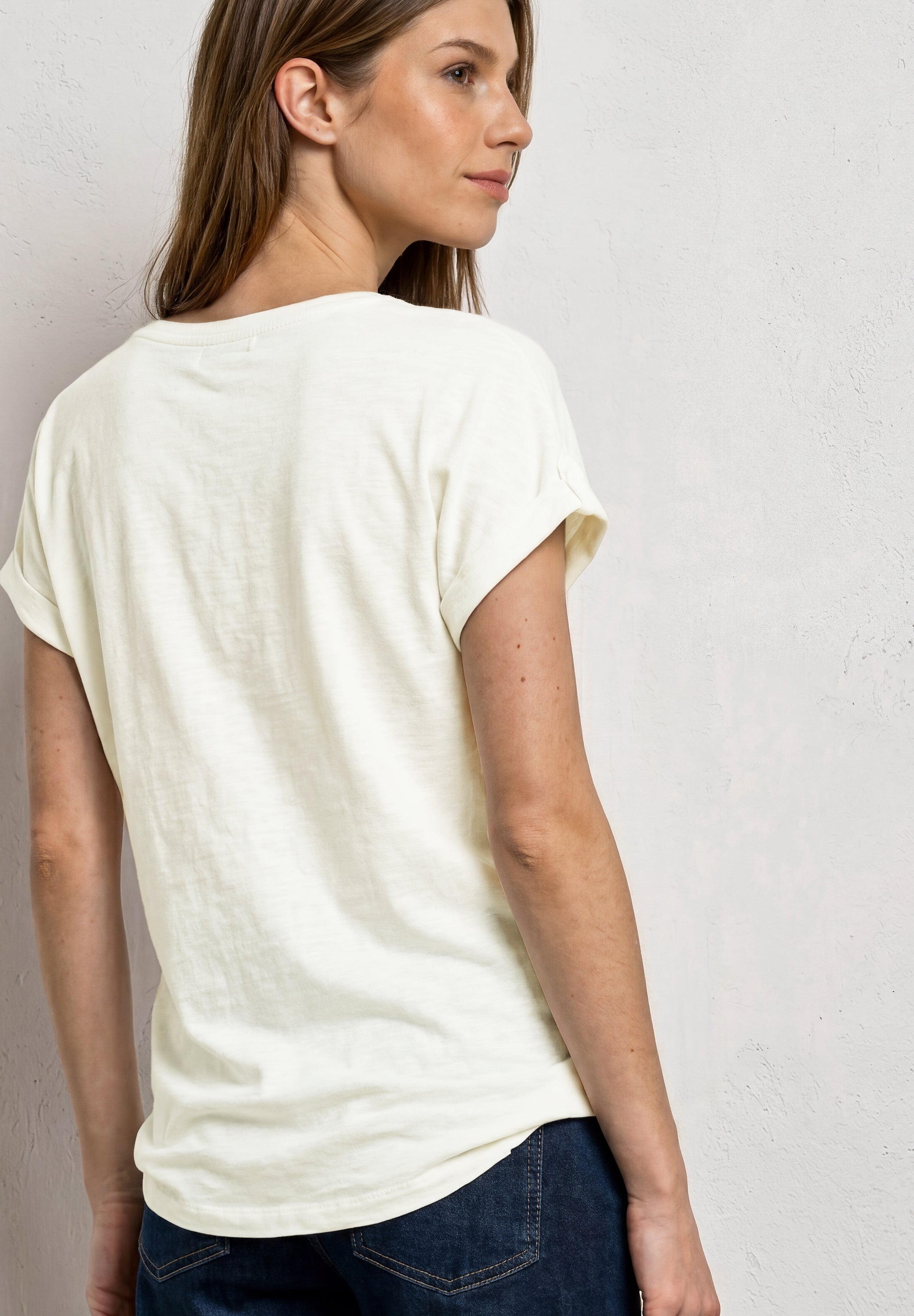 Street One Damen T-Shirts Off White