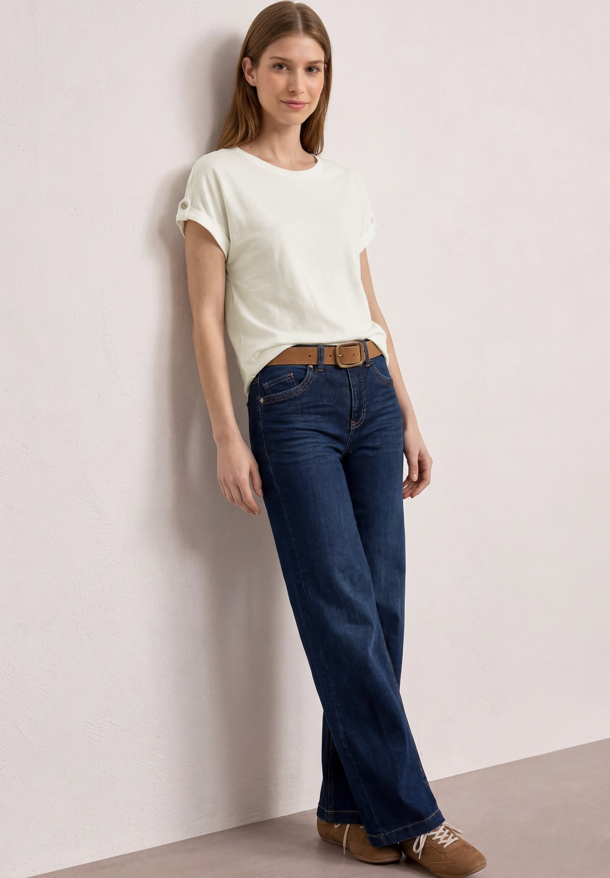 Street One Damen T-Shirts  Off White