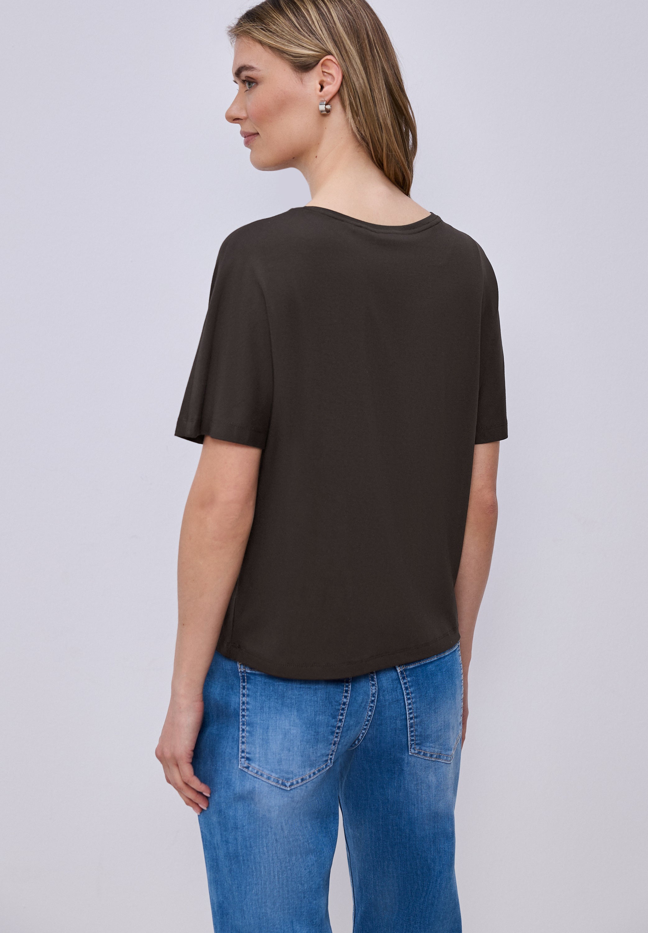 Street One Damen T-Shirts  Espresso