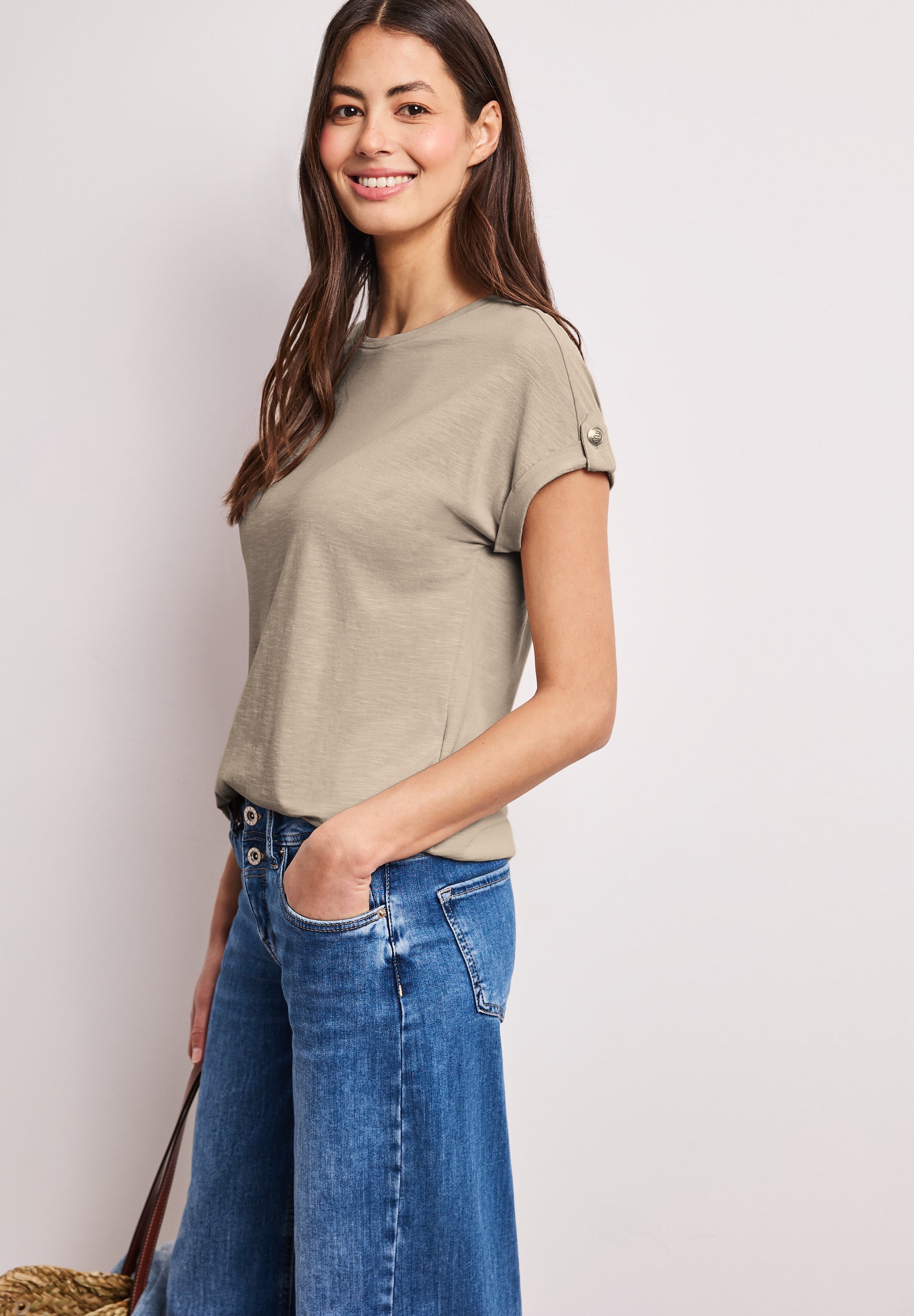 Street One Damen T-Shirts Cotton Be