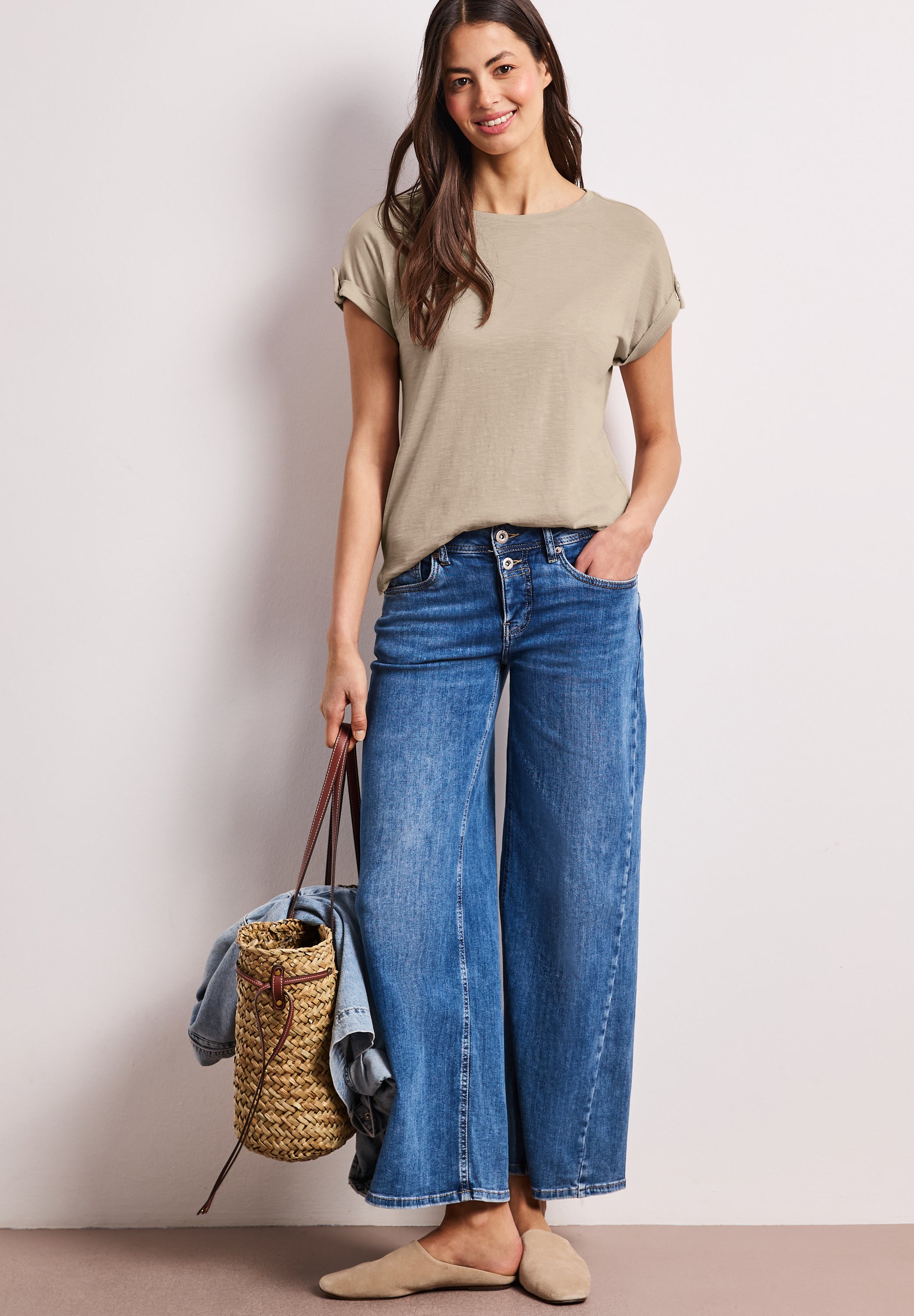 Street One Damen T-Shirts Cotton Be