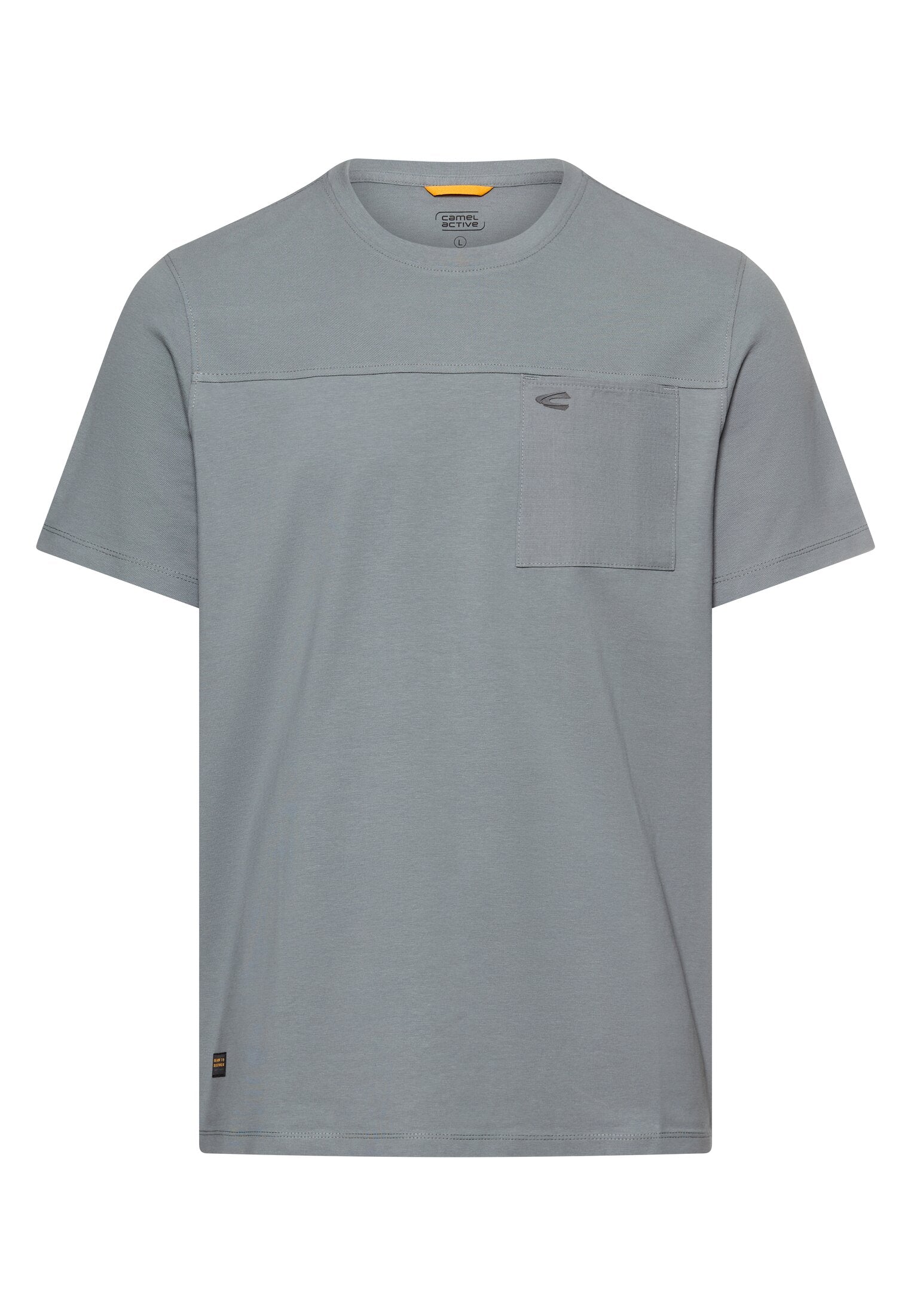 Camel active Herren T-Shirts kurz  Stormy Blue