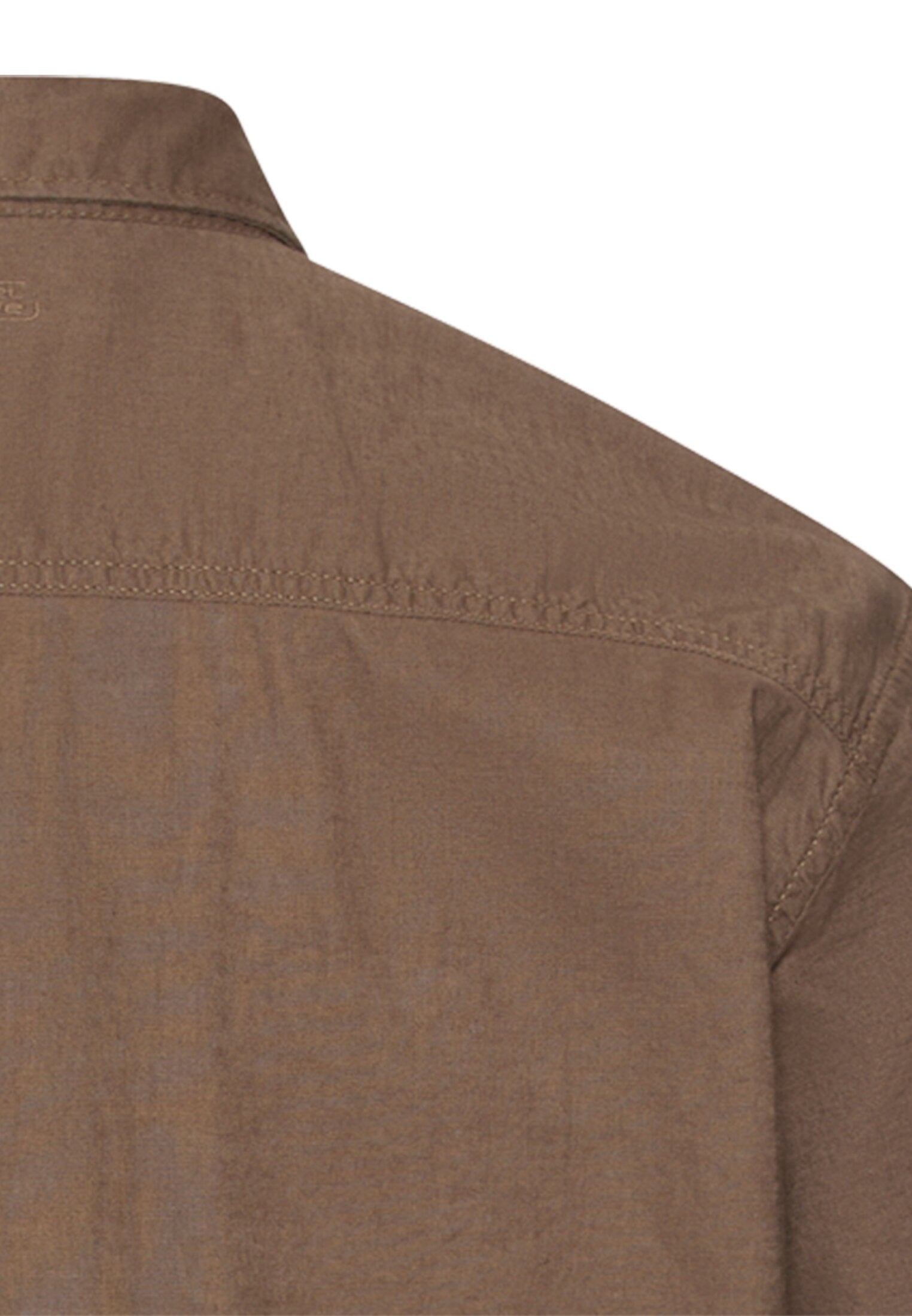 Camel active Herren Hemden kurz  Mud Brown