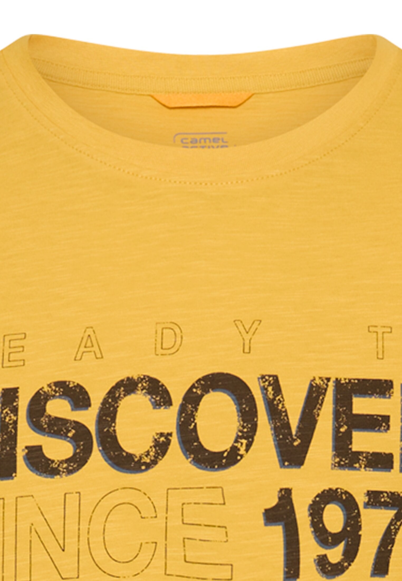 Camel active Herren T-Shirts kurz  Sun Yellow