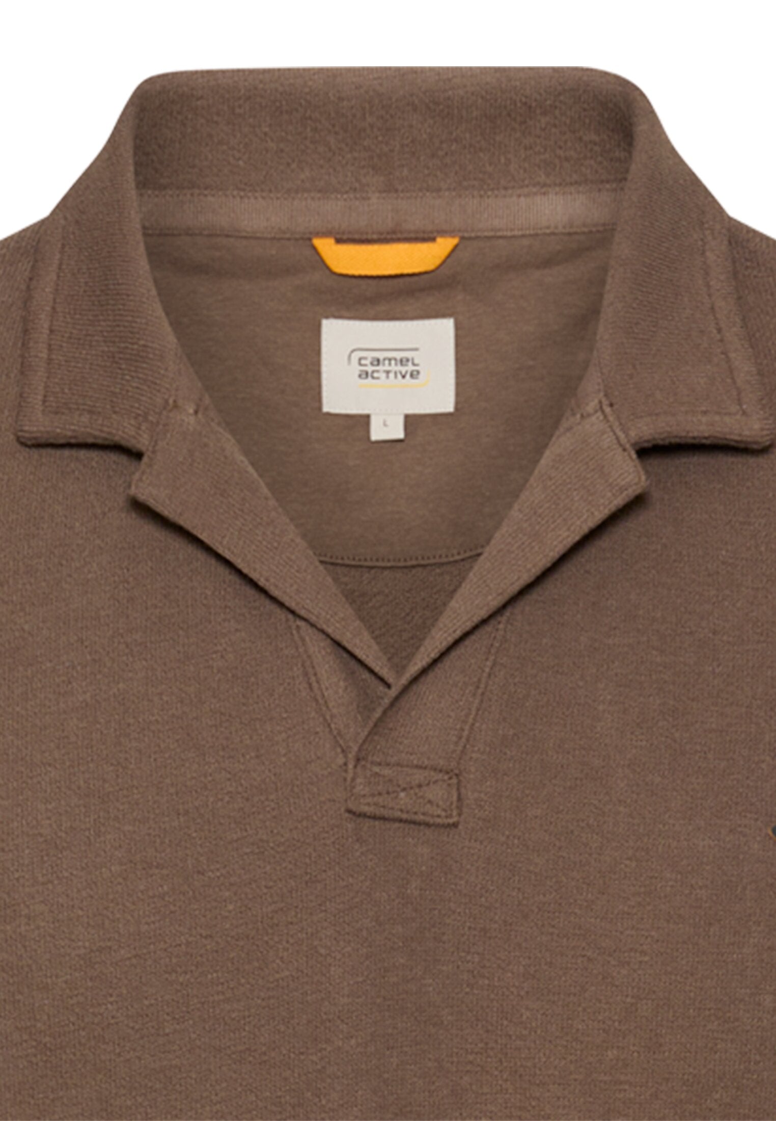 Camel active Herren Polo-Shirts  Mud Brown