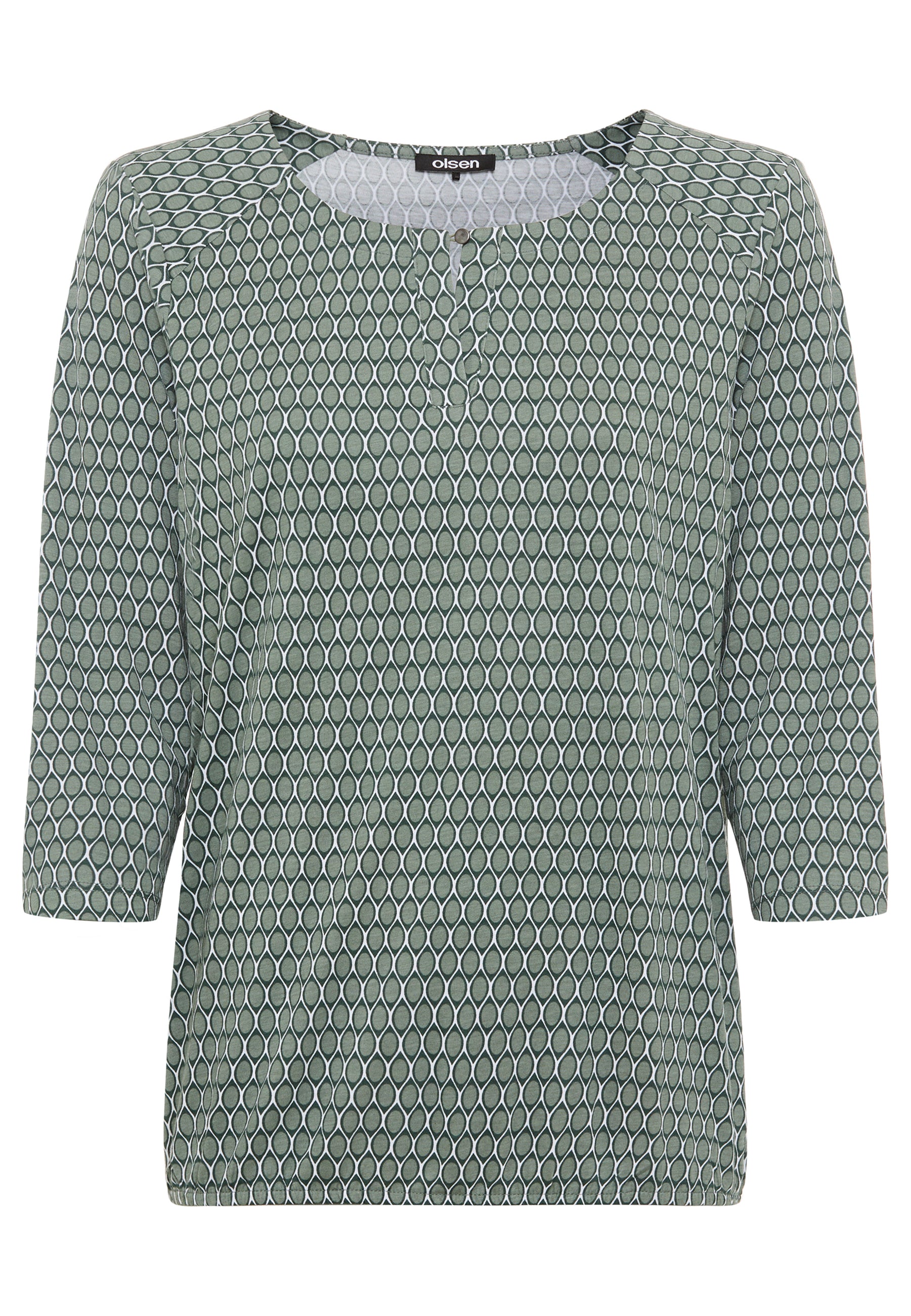 Olsen Damen T-Shirts  Khaki