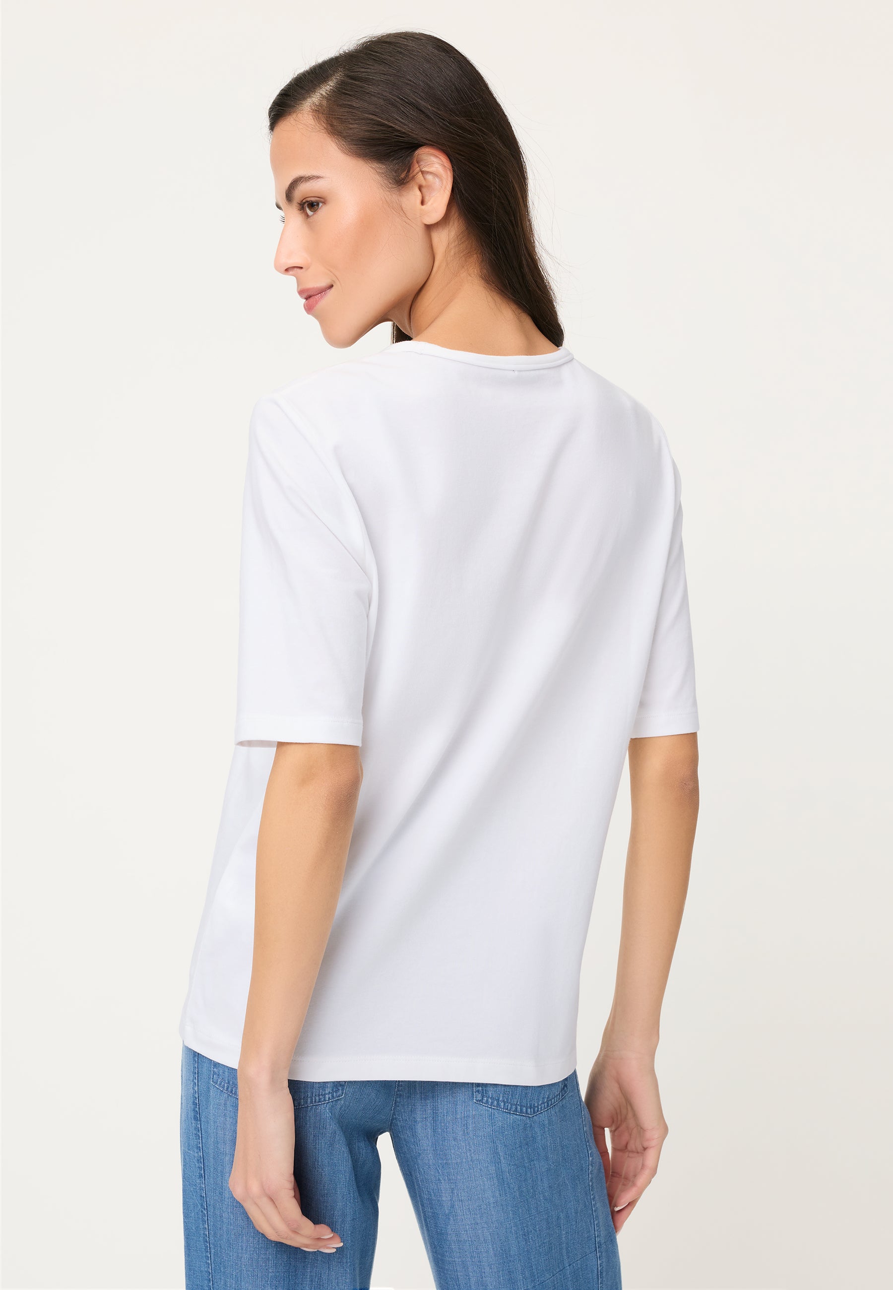 Olsen Damen T-Shirts  White