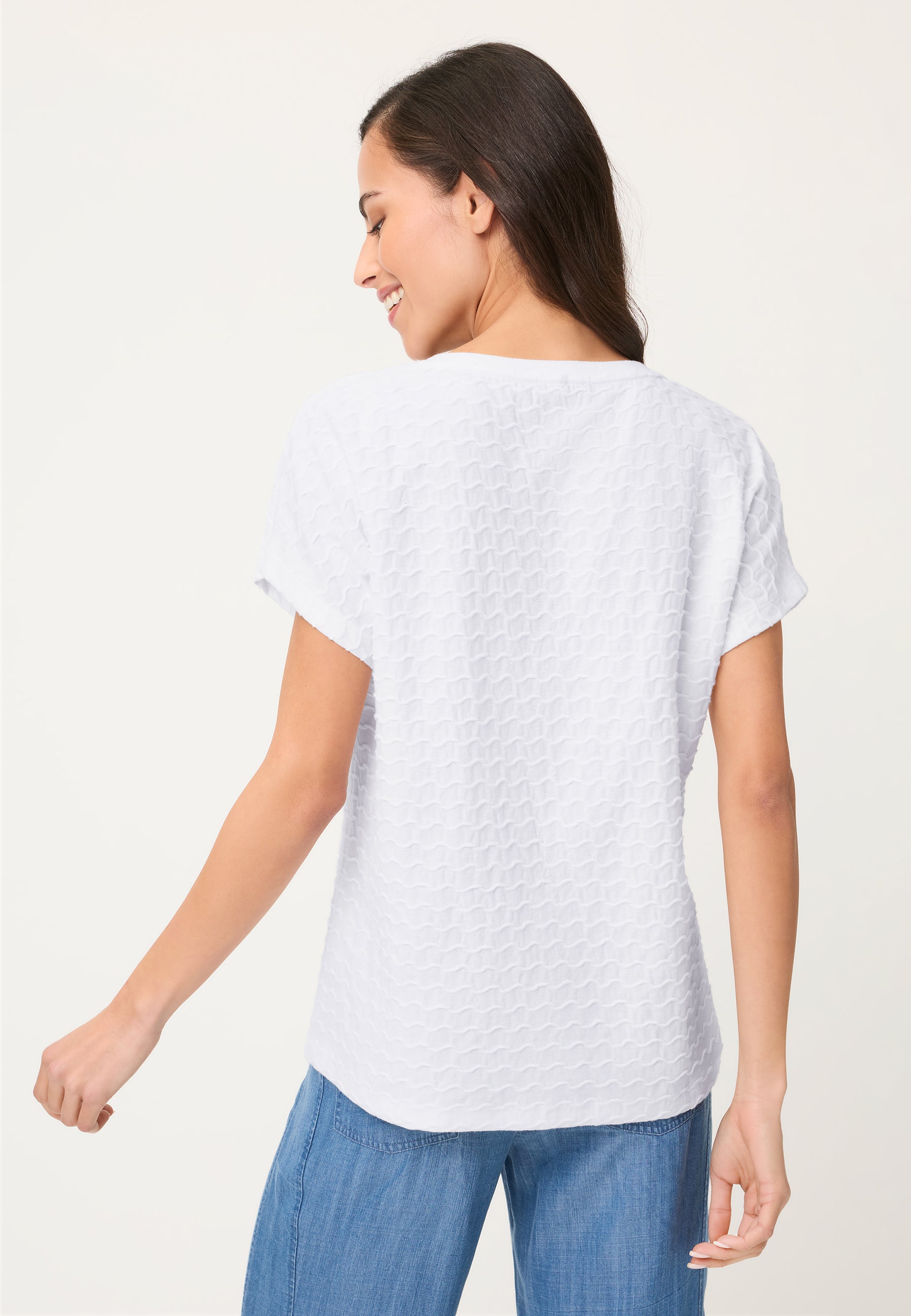 Olsen Damen T-Shirts White