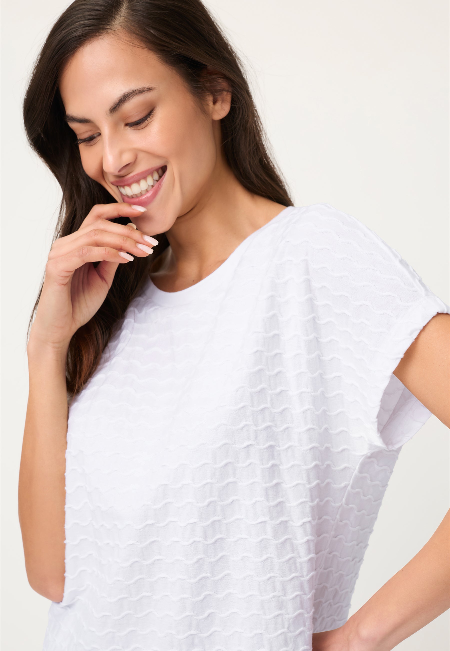 Olsen Damen T-Shirts  White