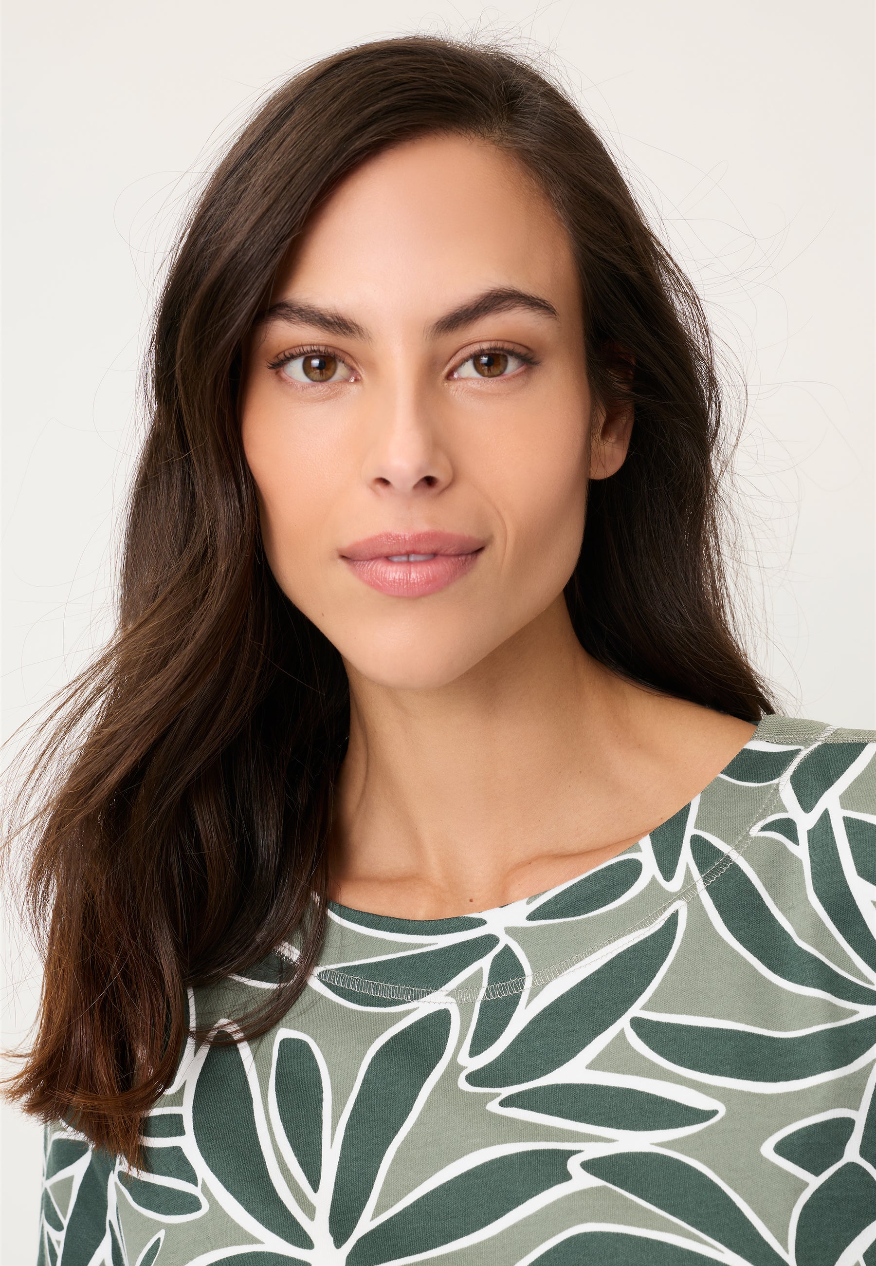 Olsen Damen Sweatshirts  Khaki
