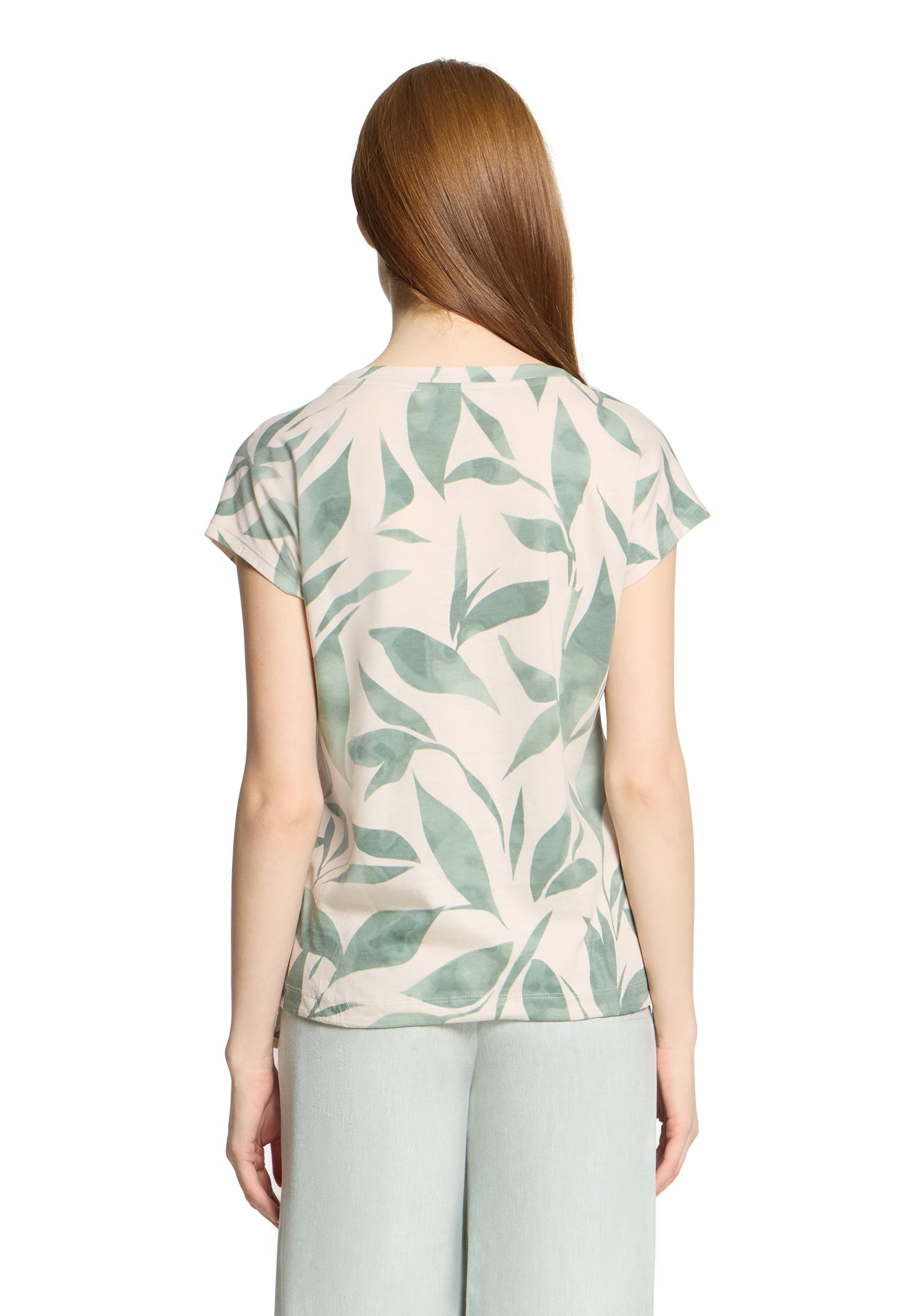 Betty & Co Damen T-Shirts Nature/Green