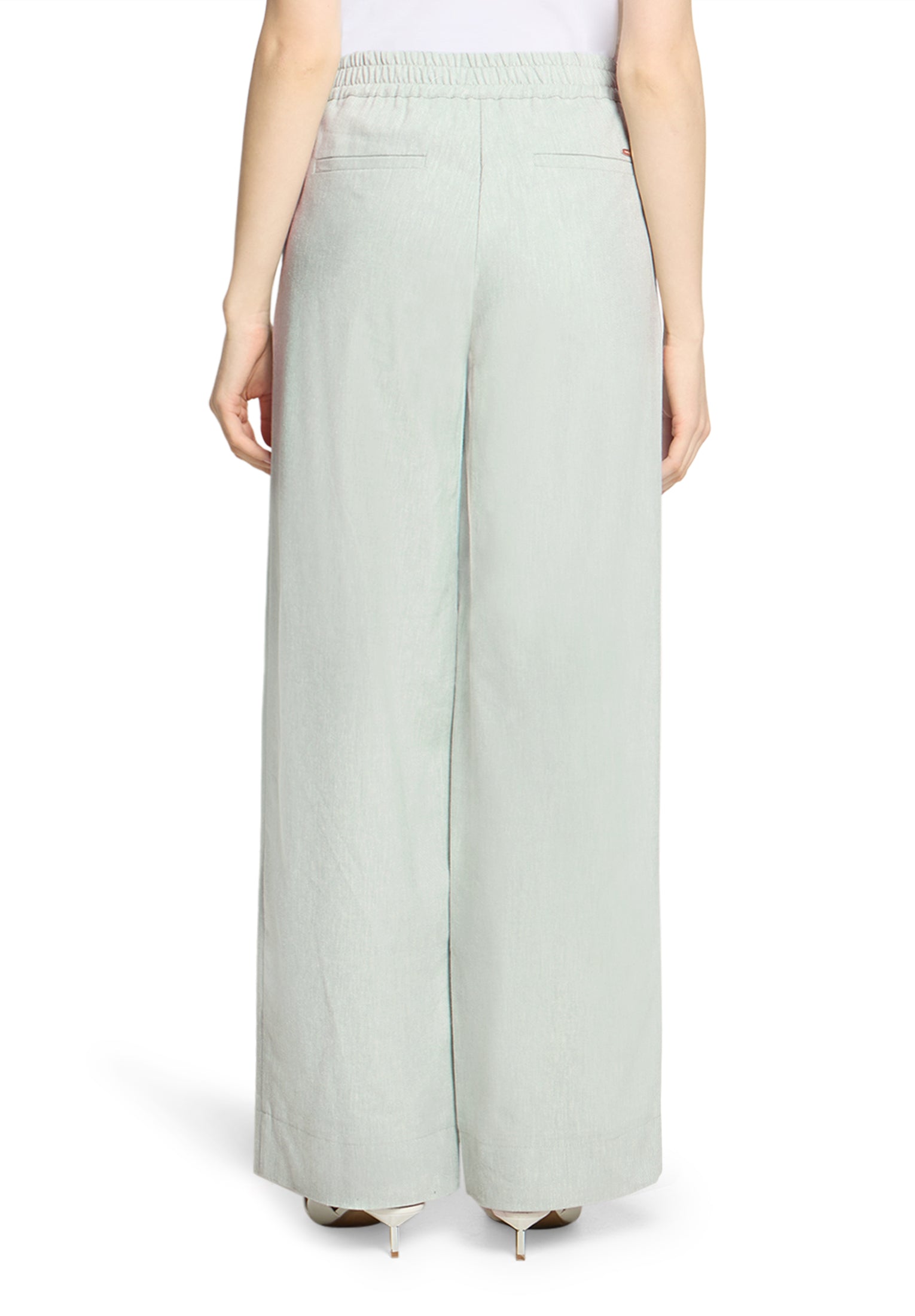 Betty & Co Damen Hosen Green/Cream