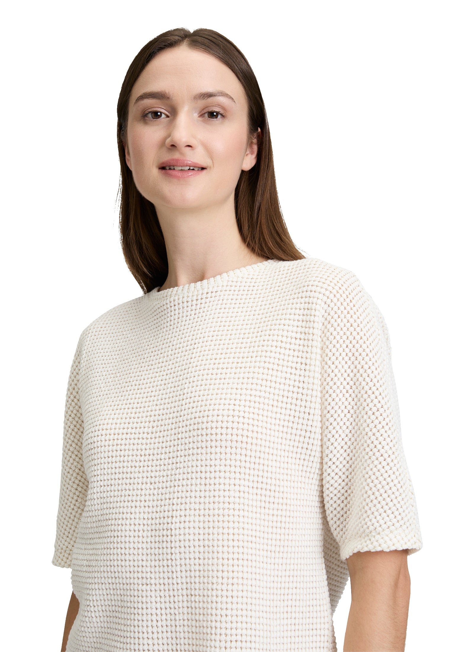 Betty & Co Damen Sweatshirts Offwhite
