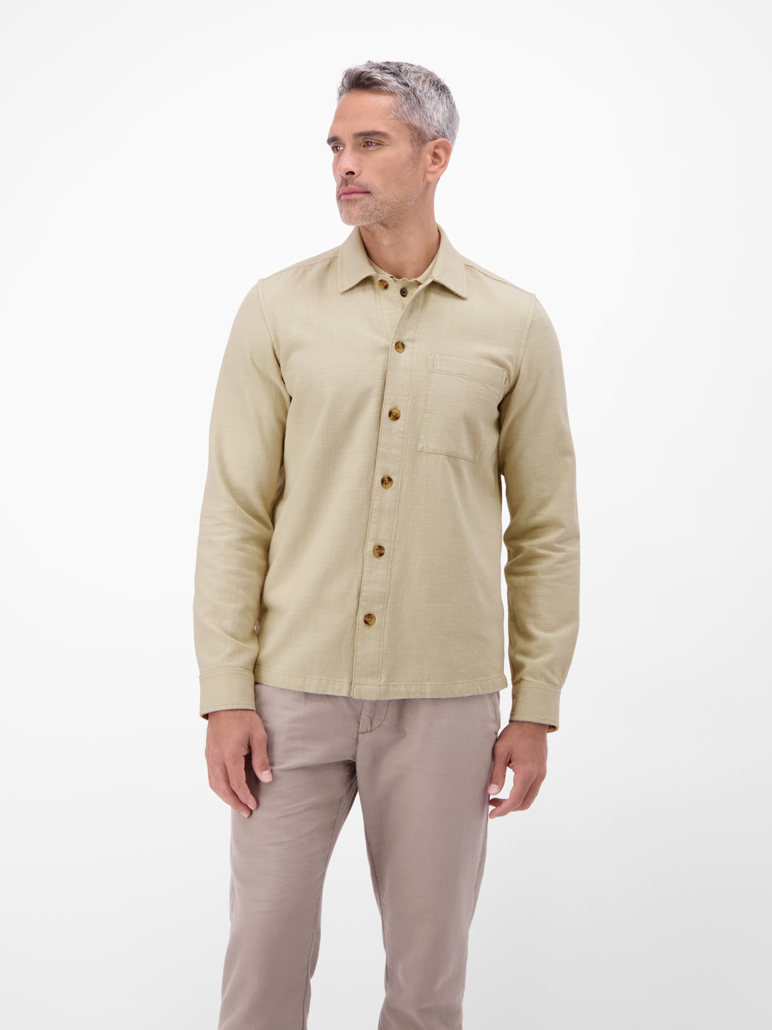 Lerros Herren Hemden Soft Stone