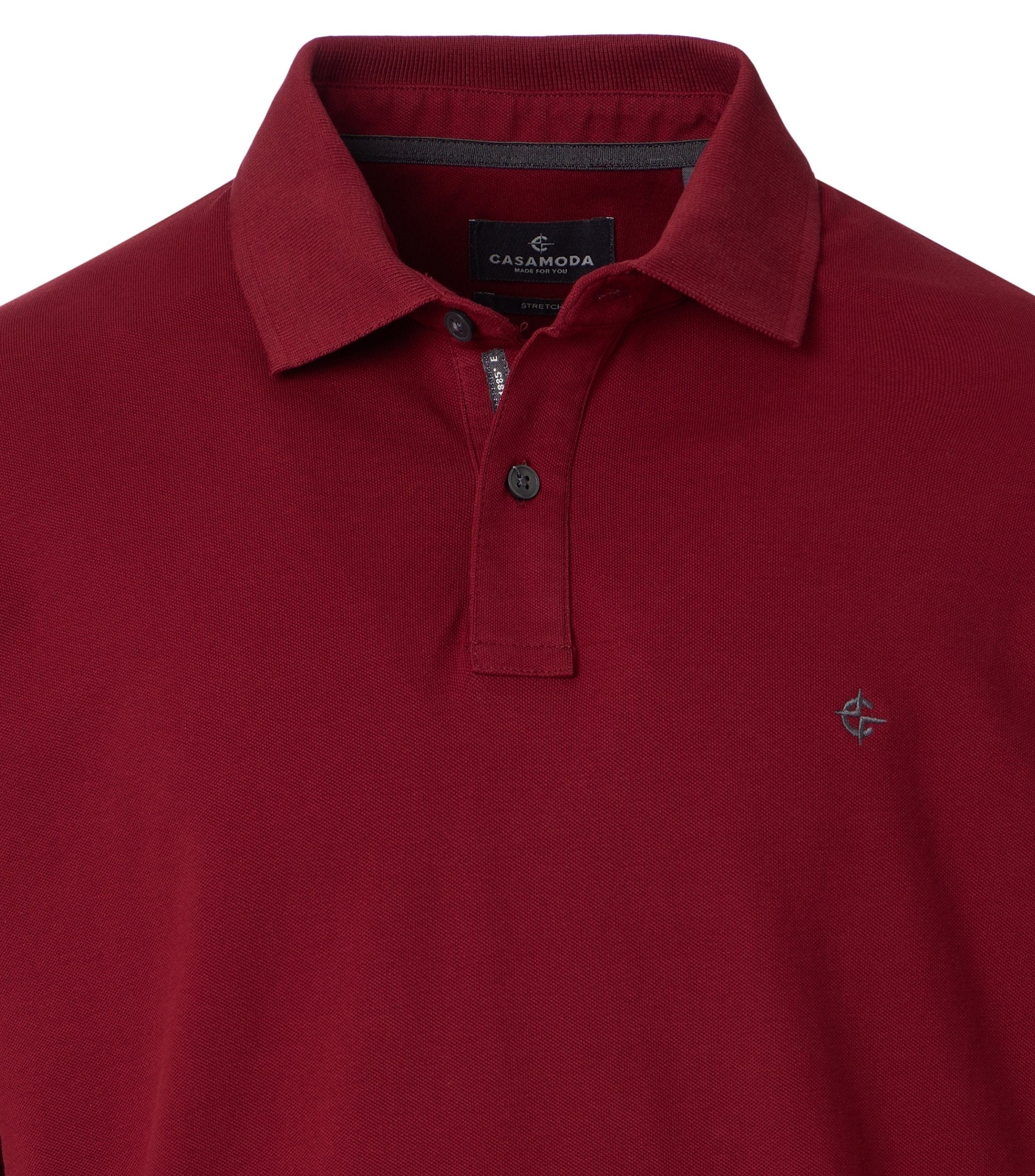Casa Moda Herren Polo-Shirts Rot