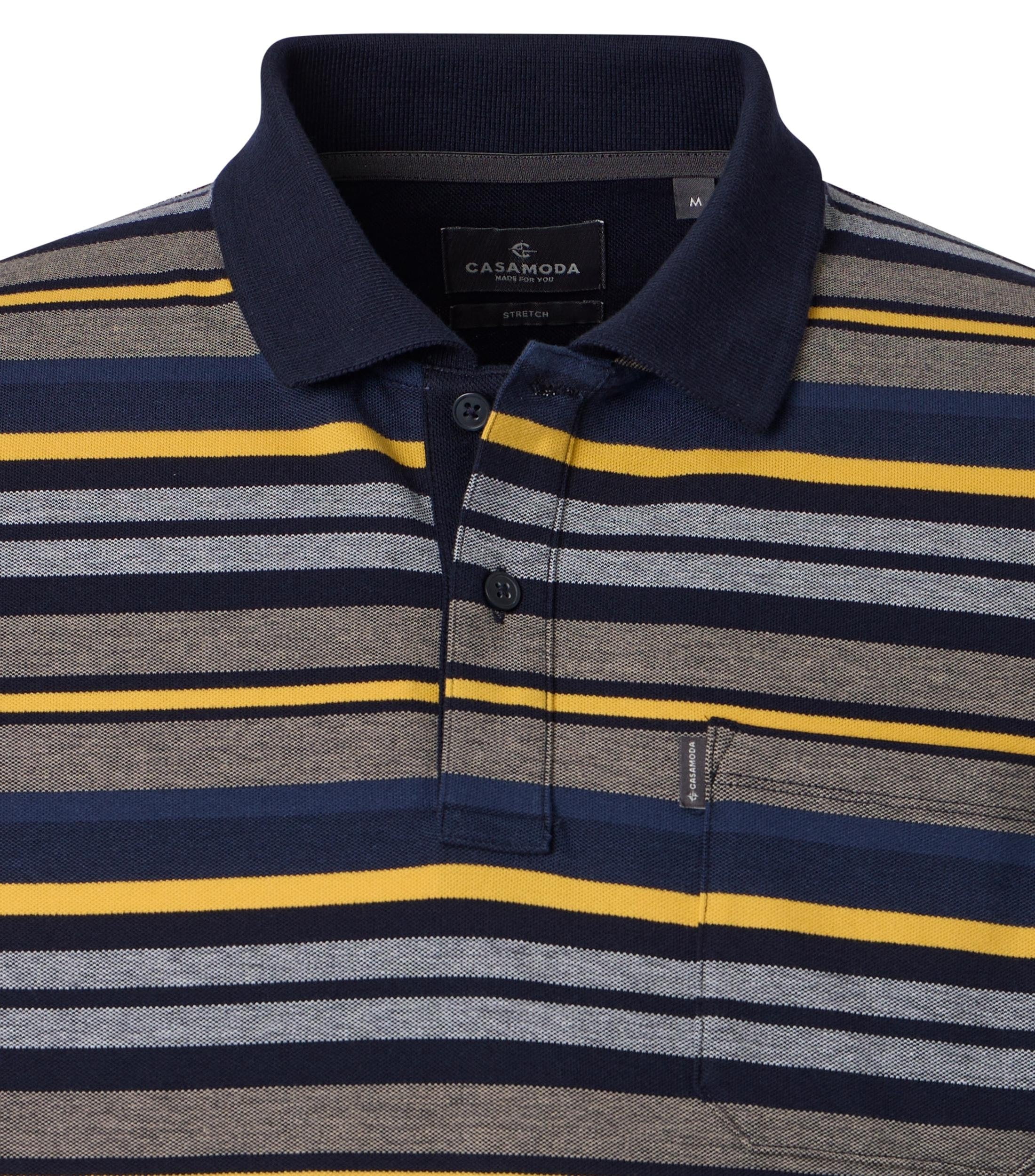 Casa Moda Herren Polo-Shirts  Beige