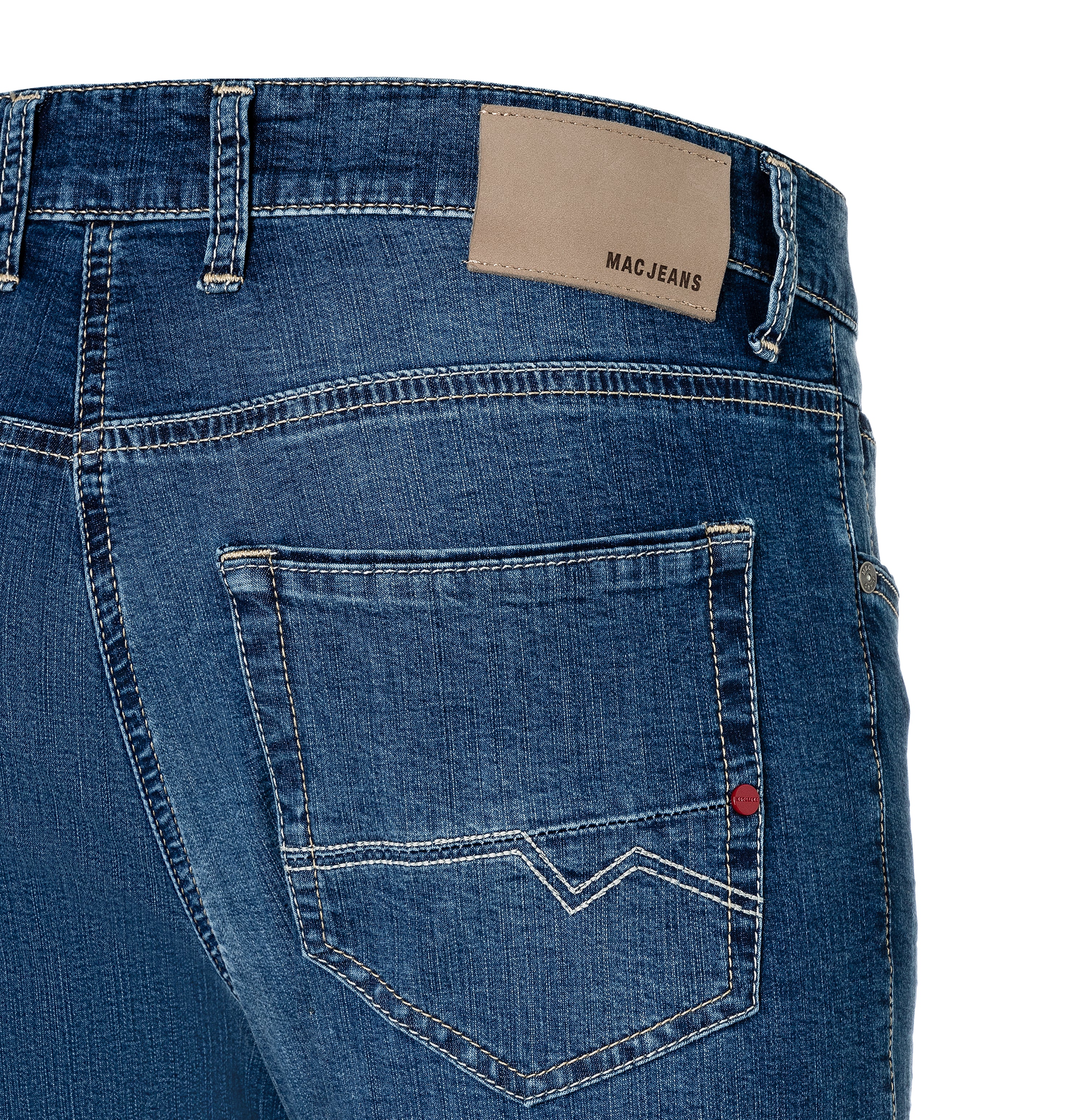 Mac Herren Jeans H Mid Blue A