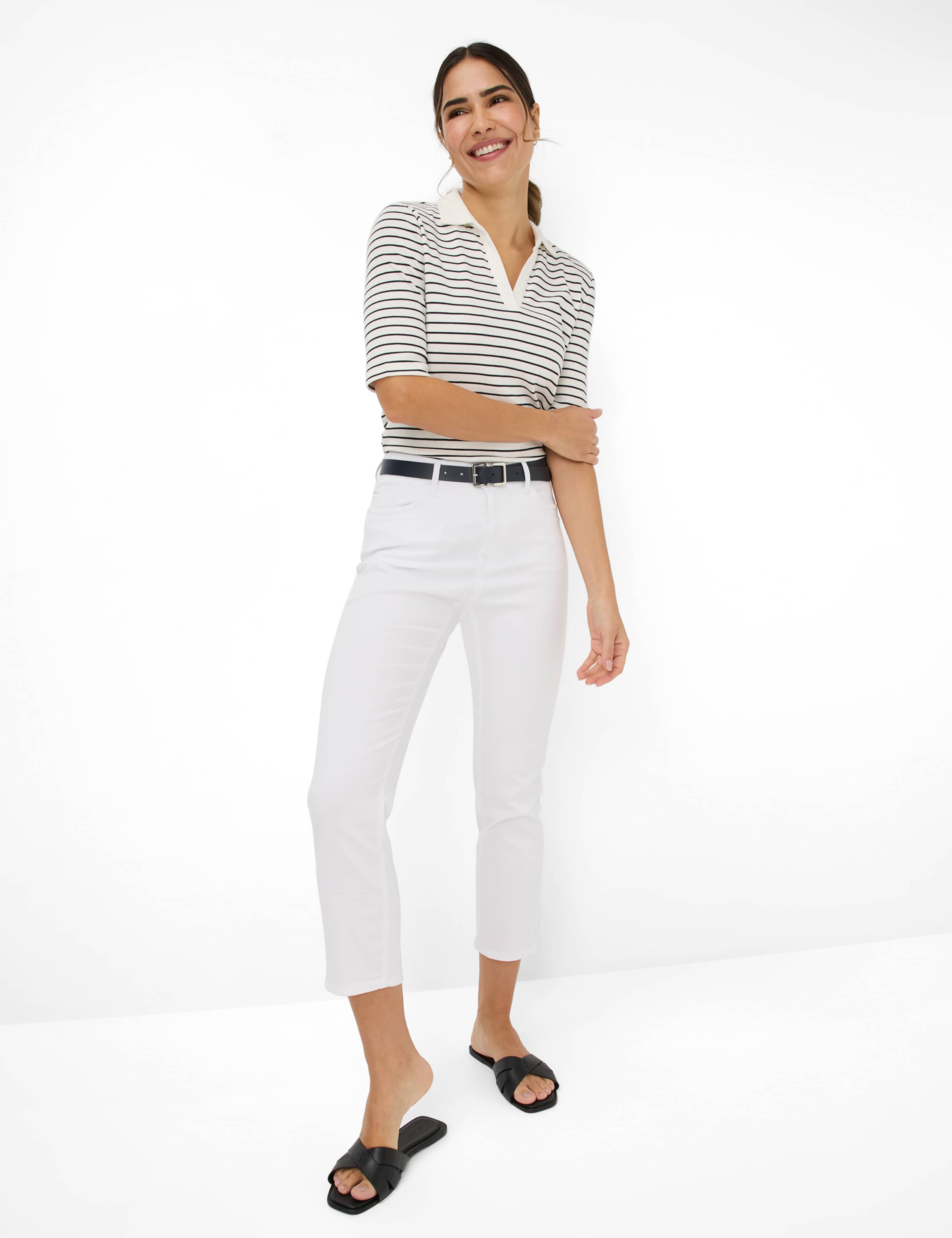Brax Damen Jeans White