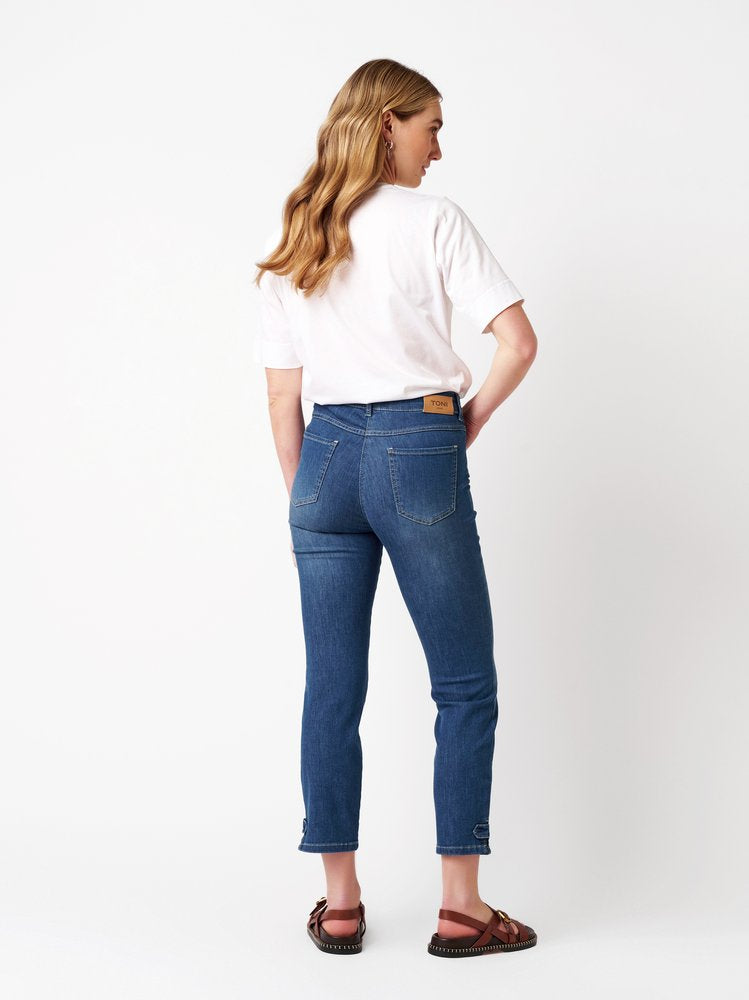 Toni Dress Damen Jeans Blue Bleached U