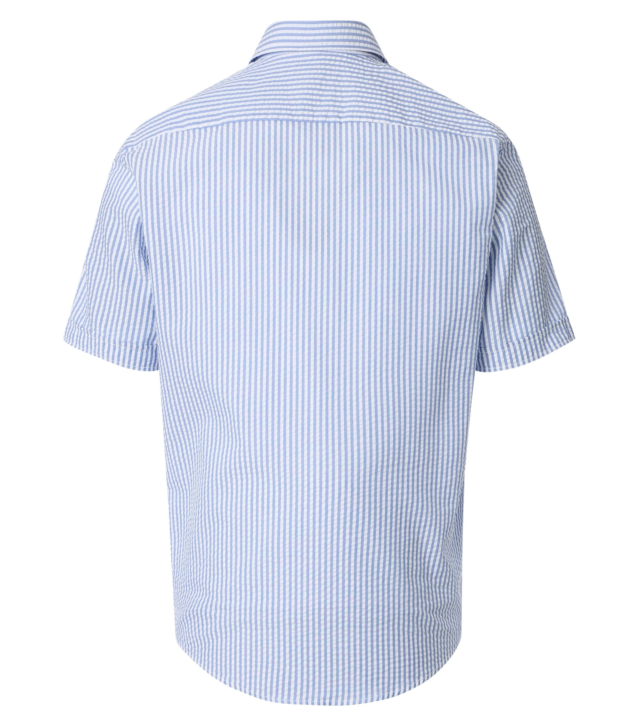 Casa Moda Herren Hemden kurz Blau