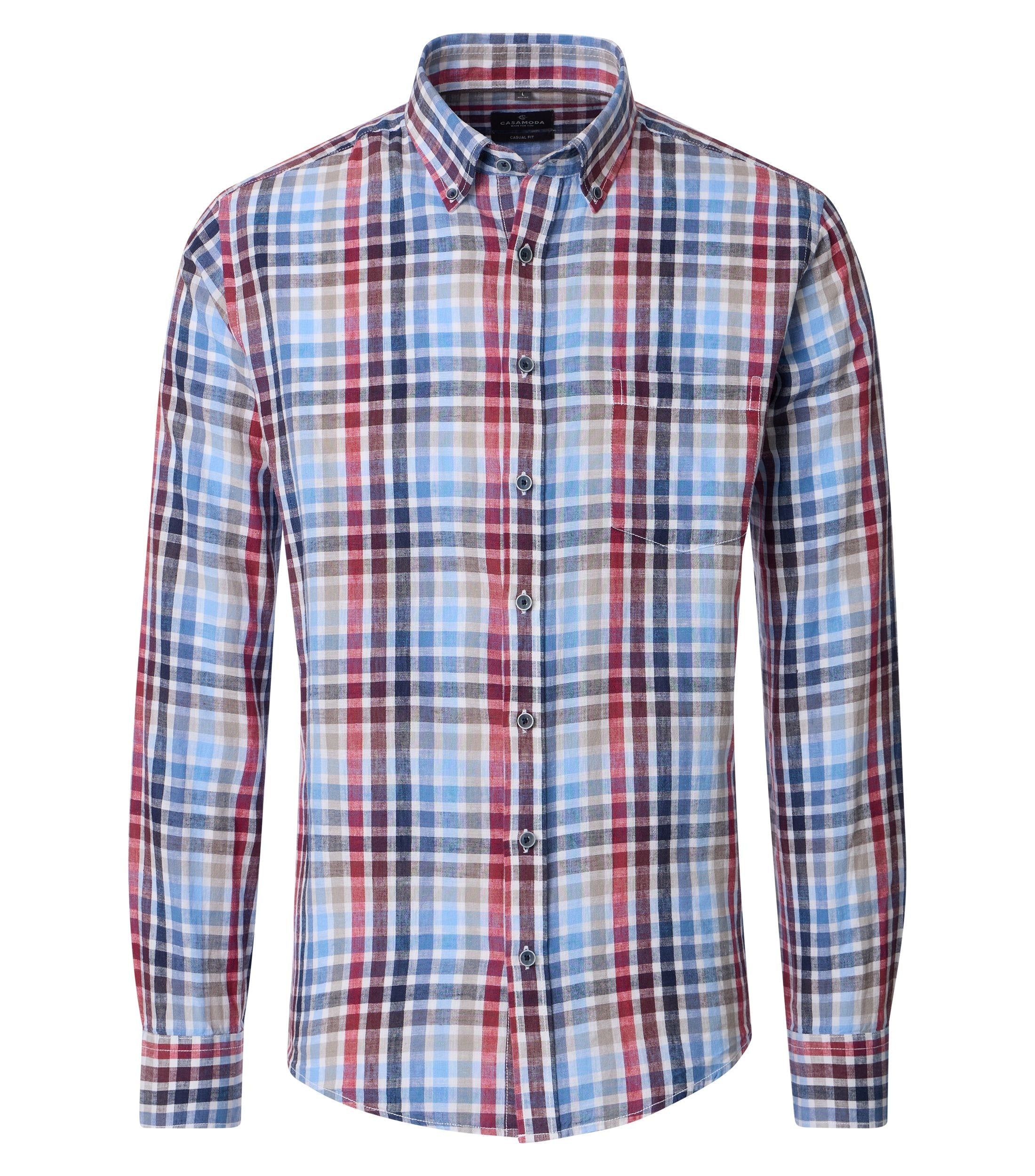 Casa Moda Herren Hemden  Rot