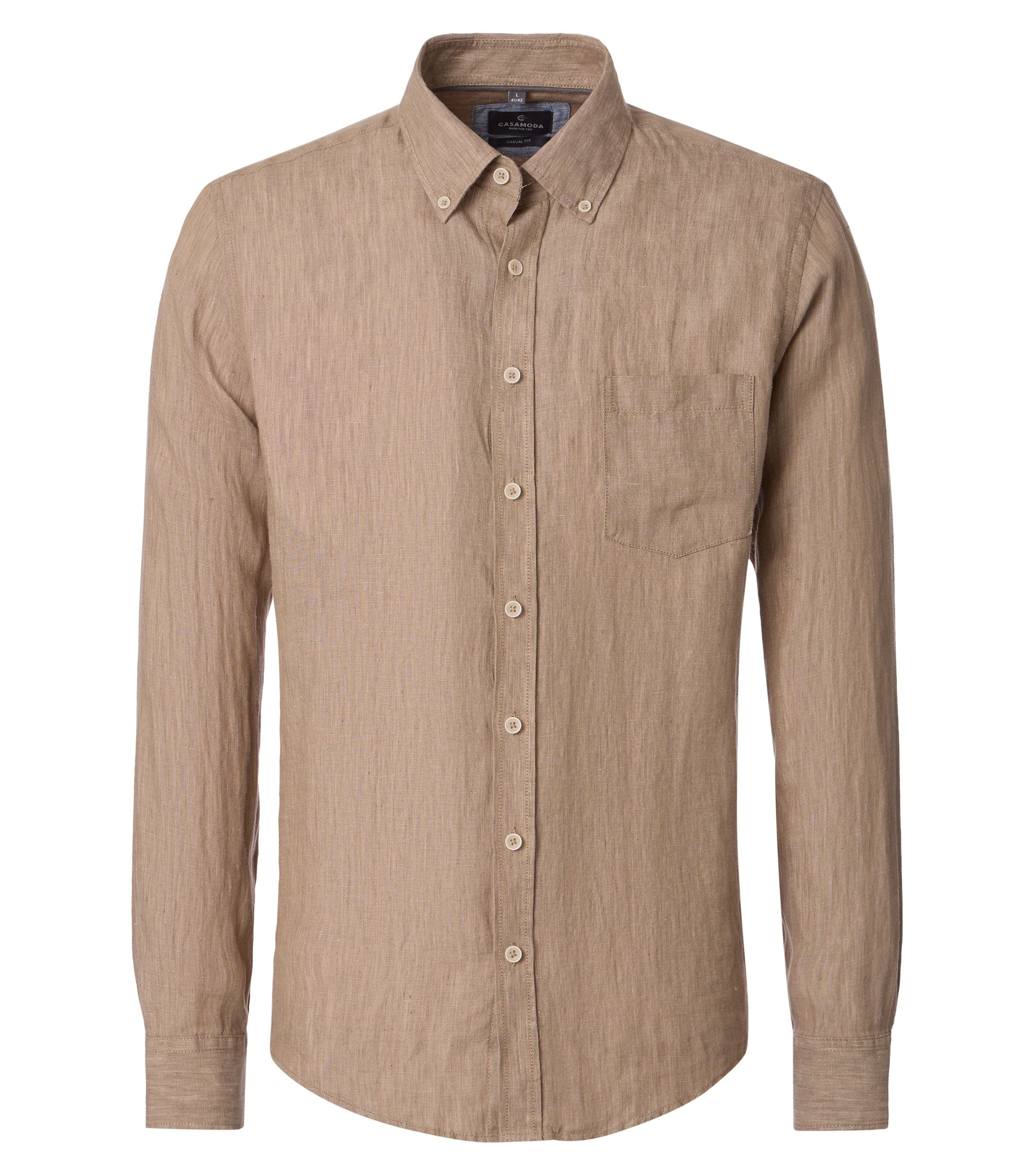 Casa Moda Herren Hemden  Beige