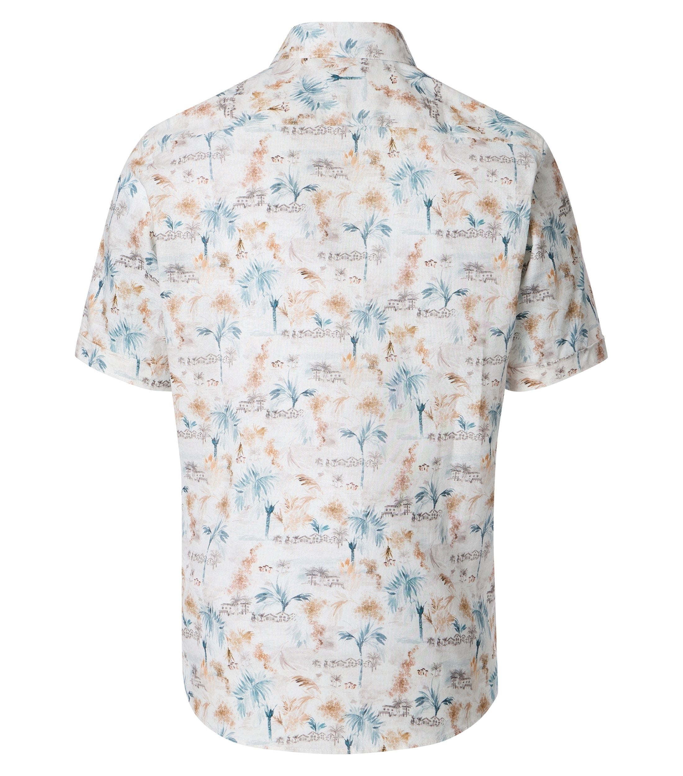 Casa Moda Herren Hemden kurz  Beige