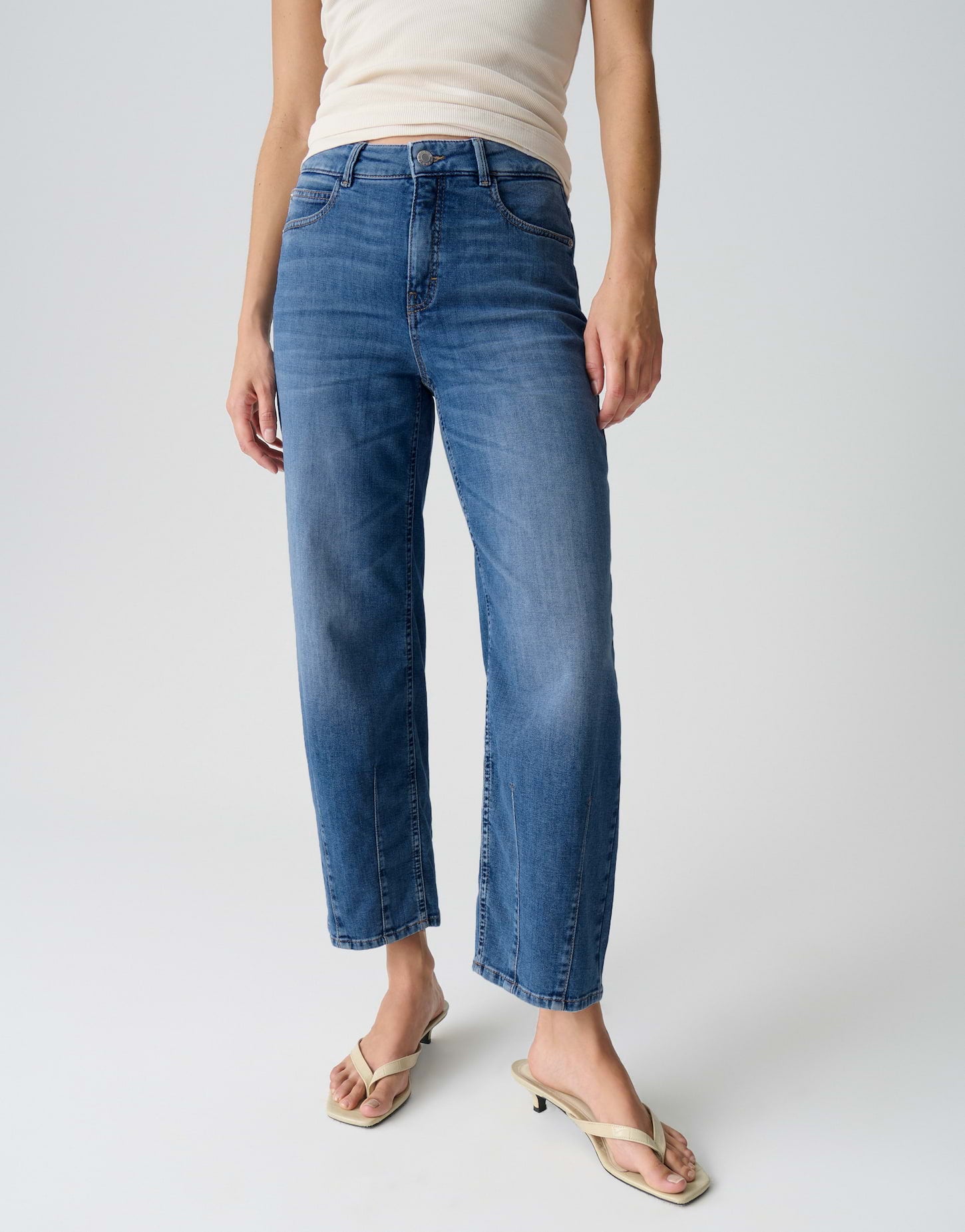 Opus Pants Damen Jeans Mid River