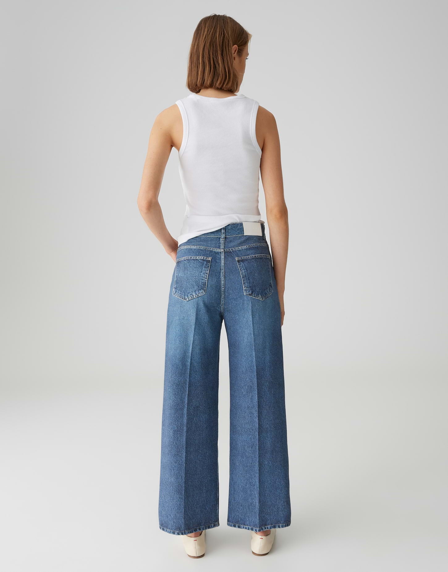 Opus Pants Damen Hosen  Mid Stone