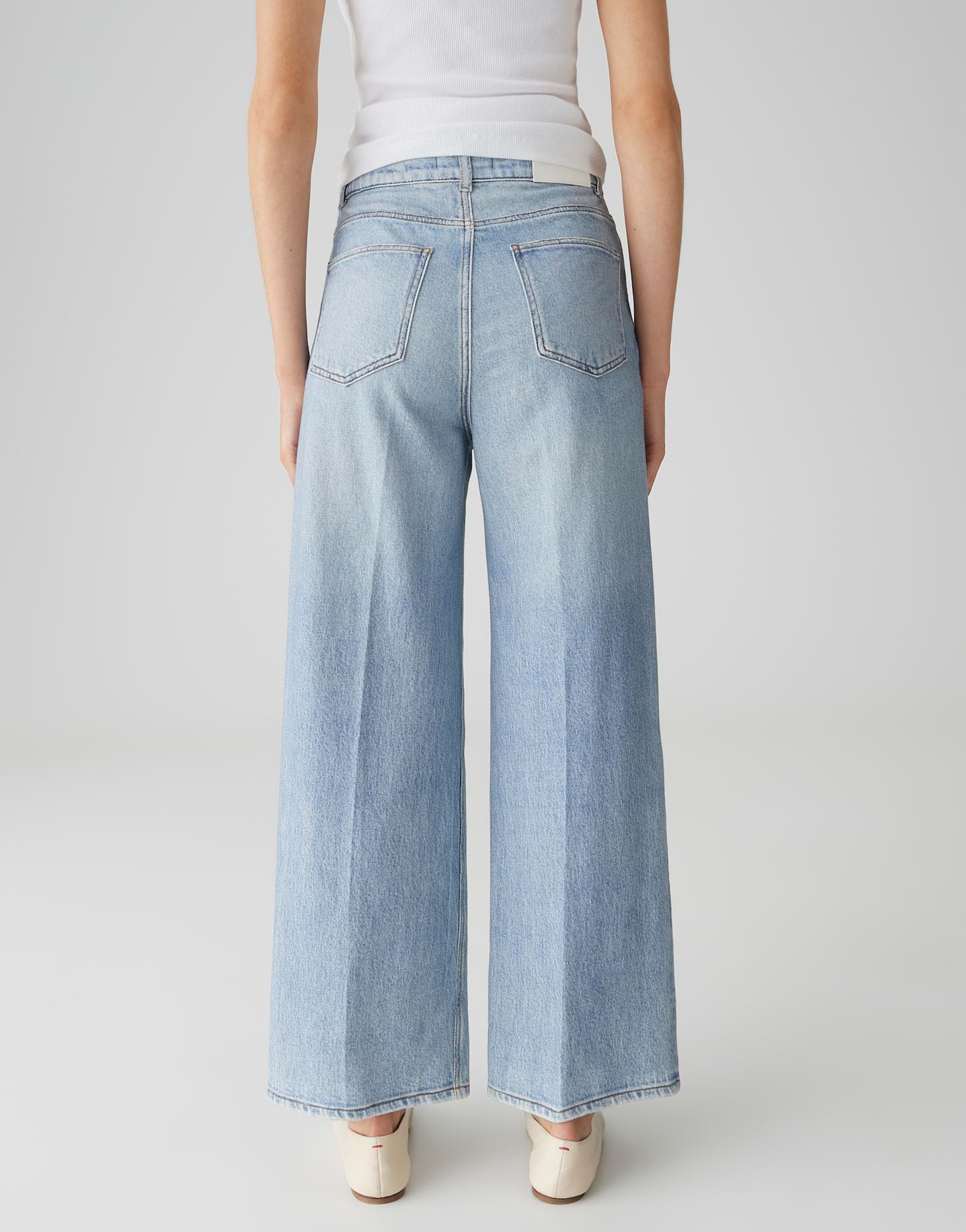 Opus Pants Damen Hosen Light Sto