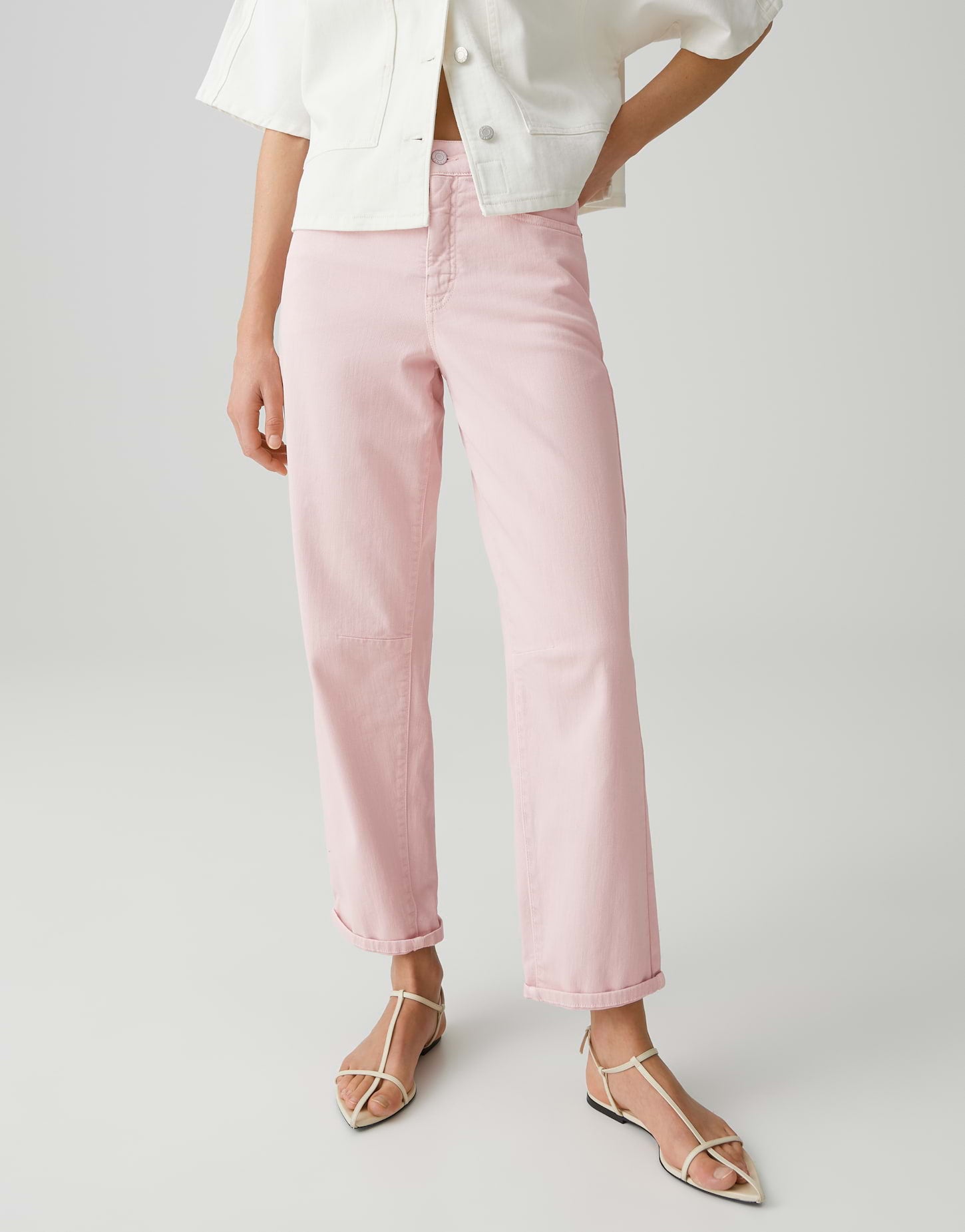 Opus Pants Damen Jeans  Rose Tint